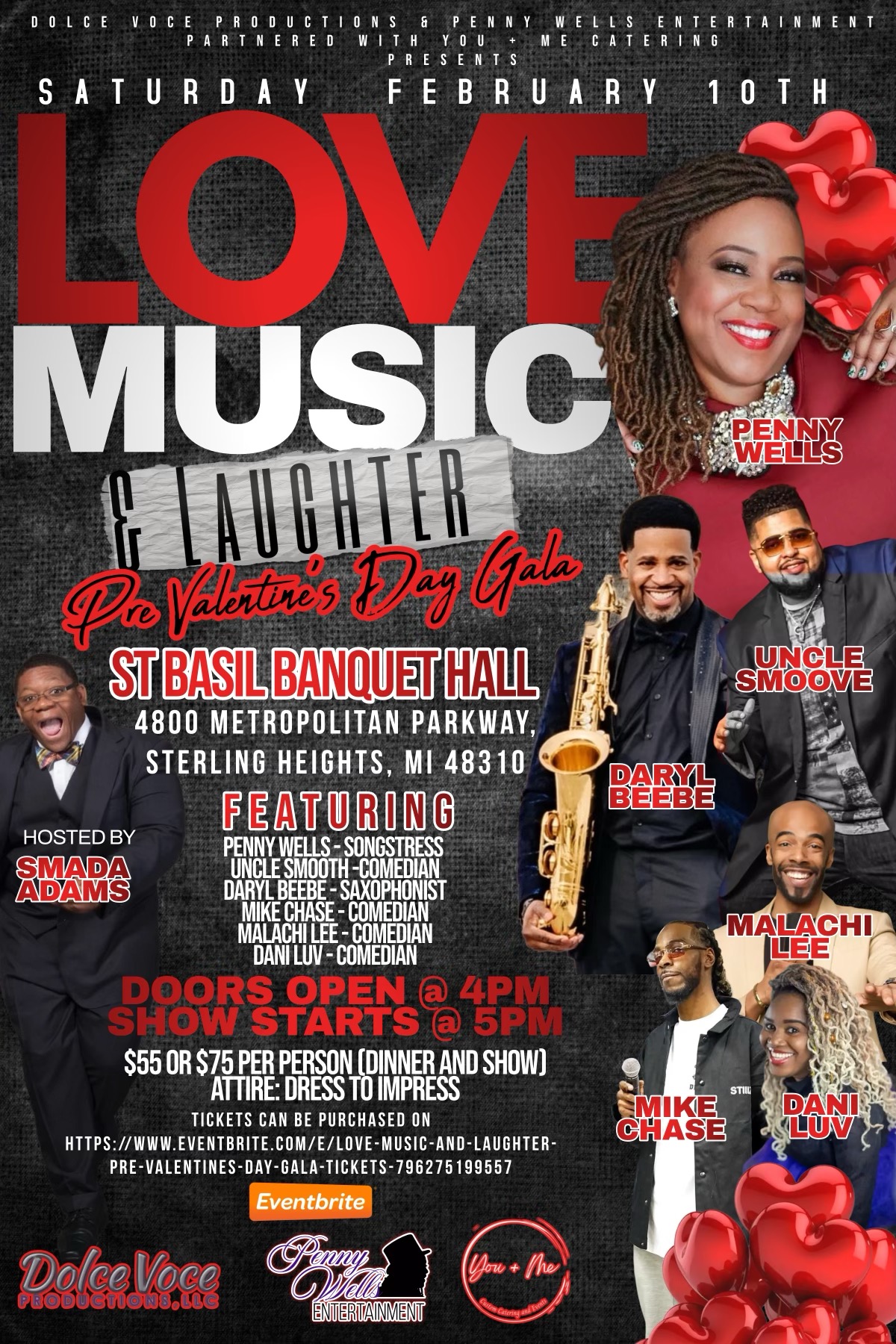 Love, Music and Laughter