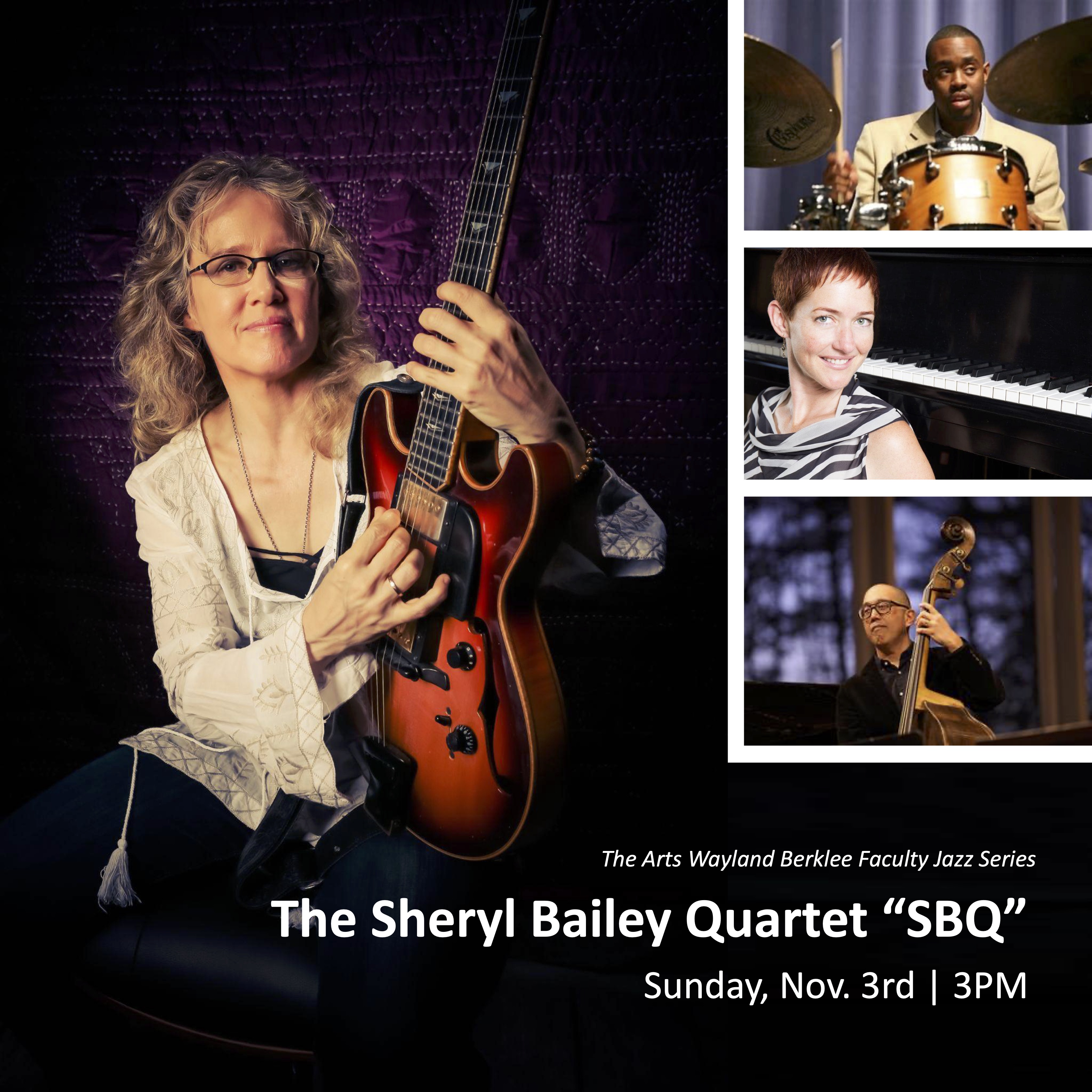 Arts Wayland Presents: Sheryl Bailey Quartet "sbq"