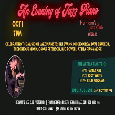 Attila Fias: An Evening Of Jazz Piano