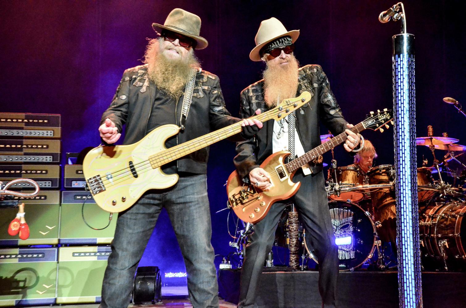 ZZ Top at Nikon at Jones Beach on 9-9-2016.