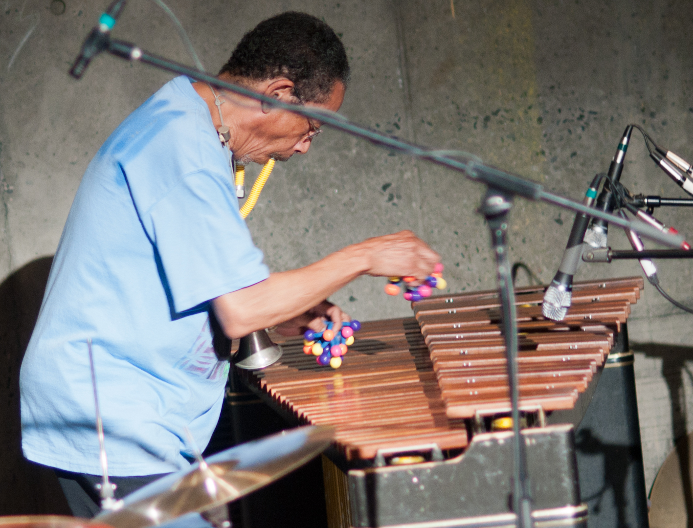 Warren Smith with Stephen Haynes & Parrhesia at the Vision Festival 2011