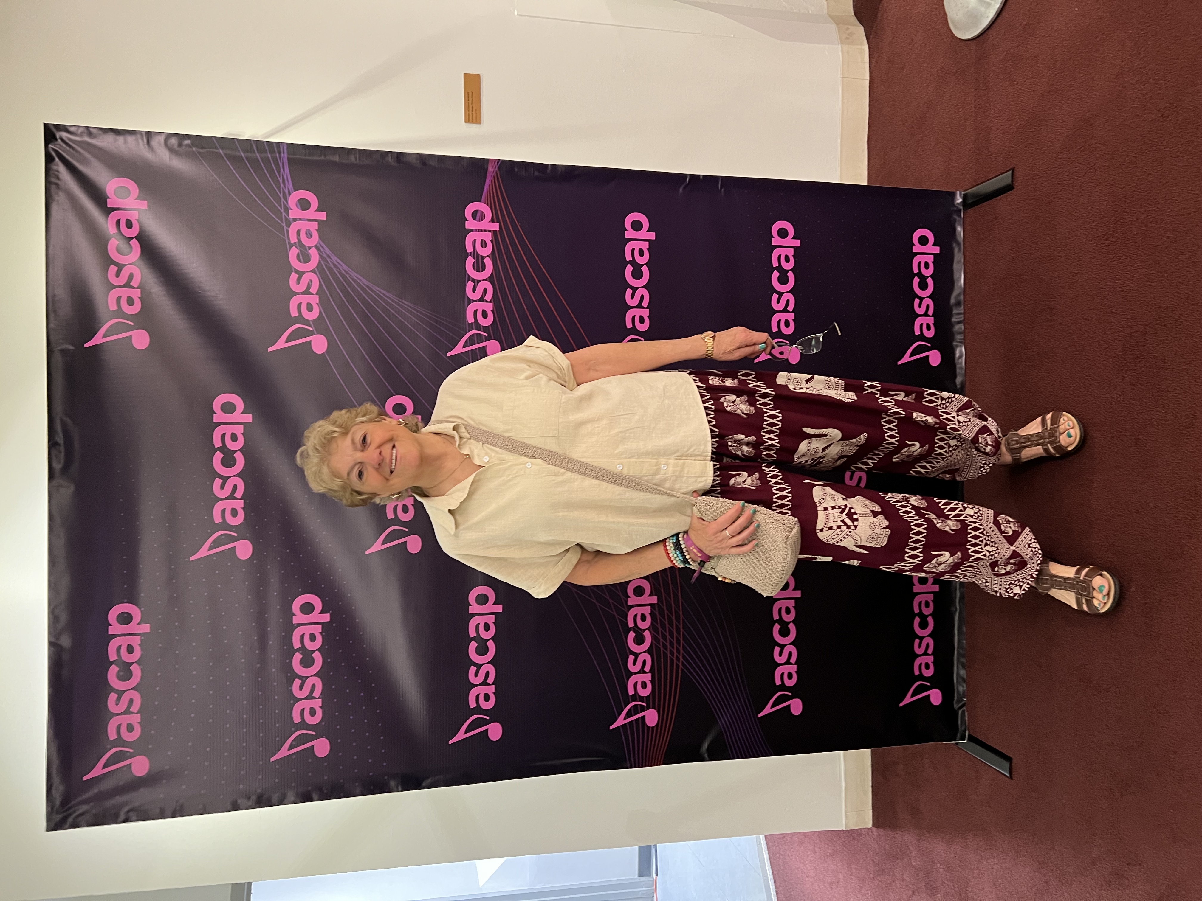 Marla at ASCAP meeting