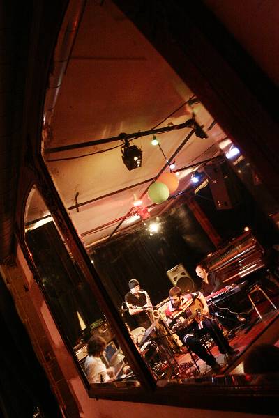 Quartier Lointain in a Mirror with "Quartier Lointain + Guillaume Perret" at L'Ecurie, Geneva, Switzerland, 2005