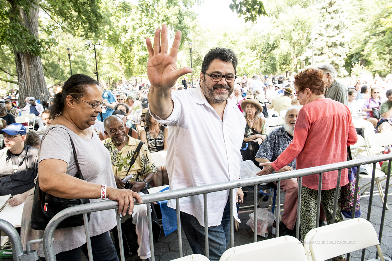 Arturo O farrill at the 2018 Charlie Parker Jazz Festival