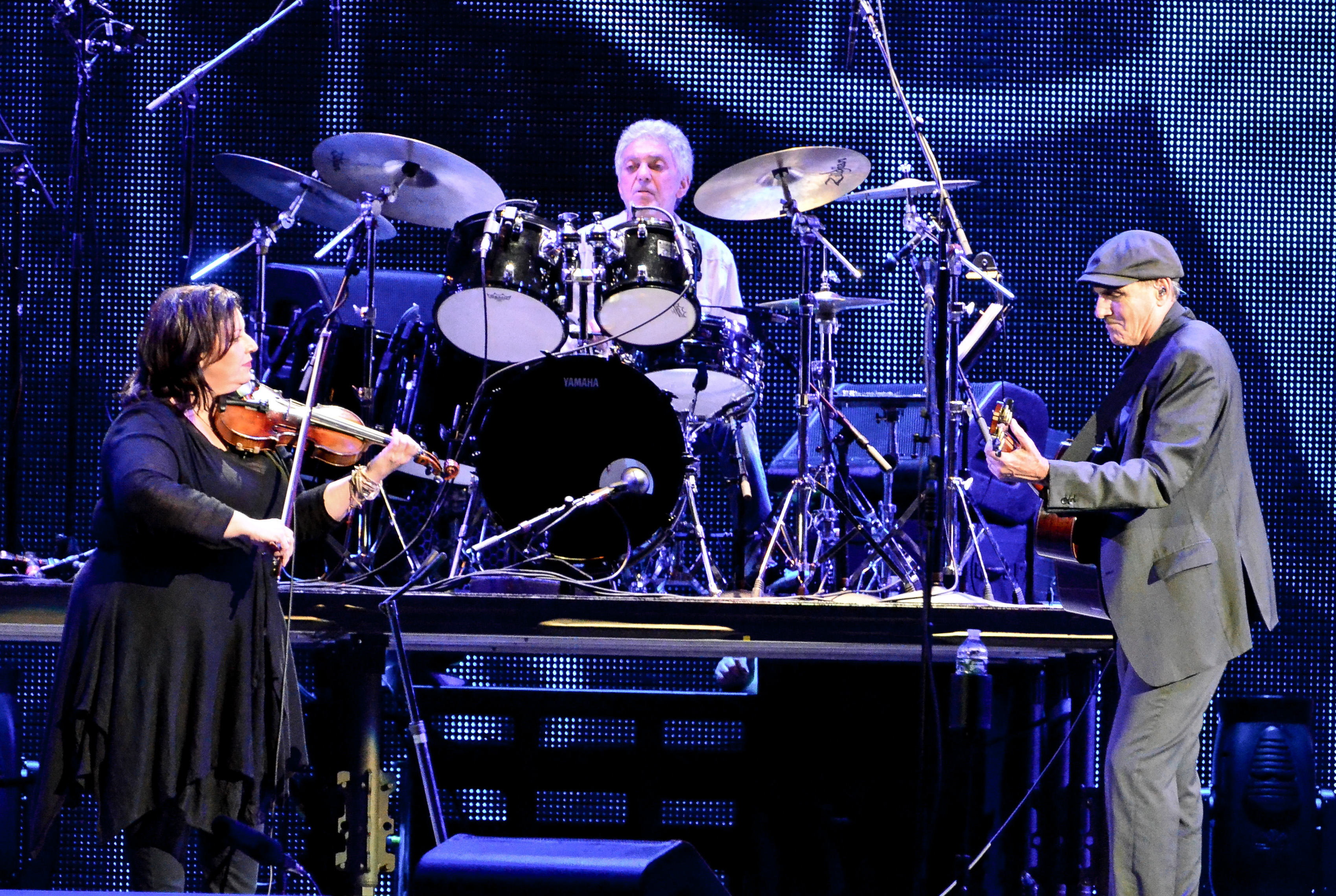 James Taylor at the Prudential Center in Newark, NJ.