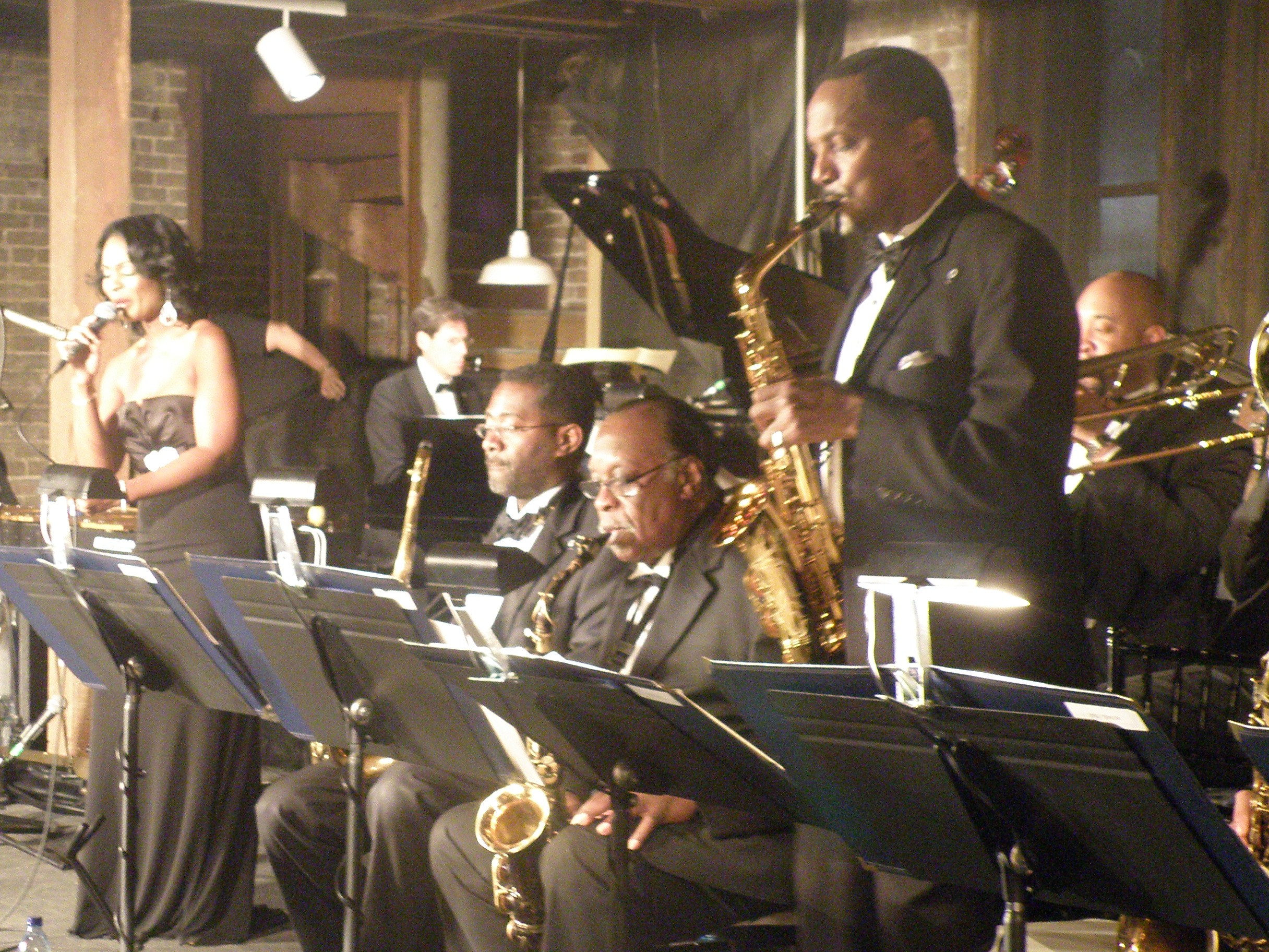 Stephanie Jordan with the Lionel Hampton Orchestra