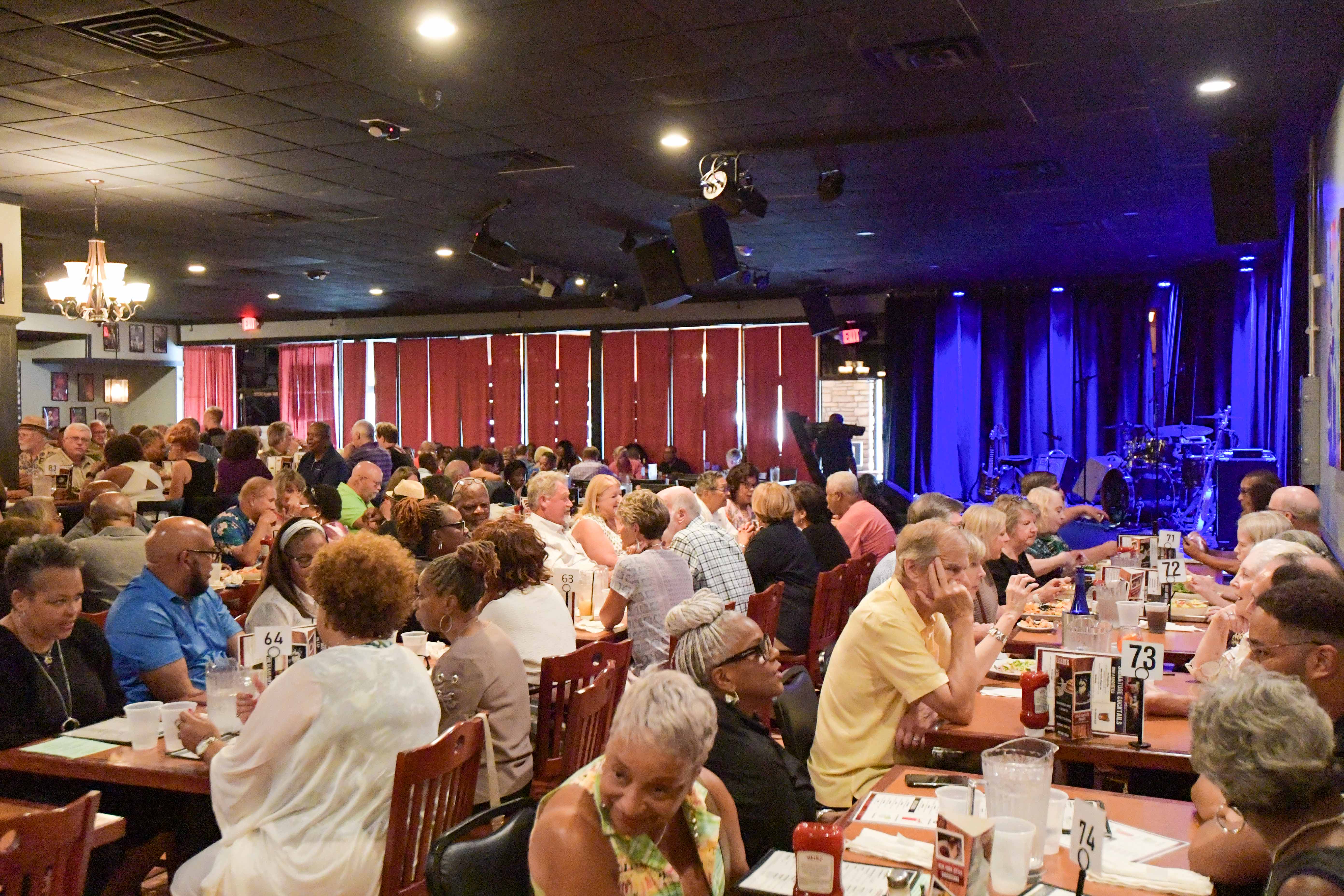 jazz fans at The Tin Pan