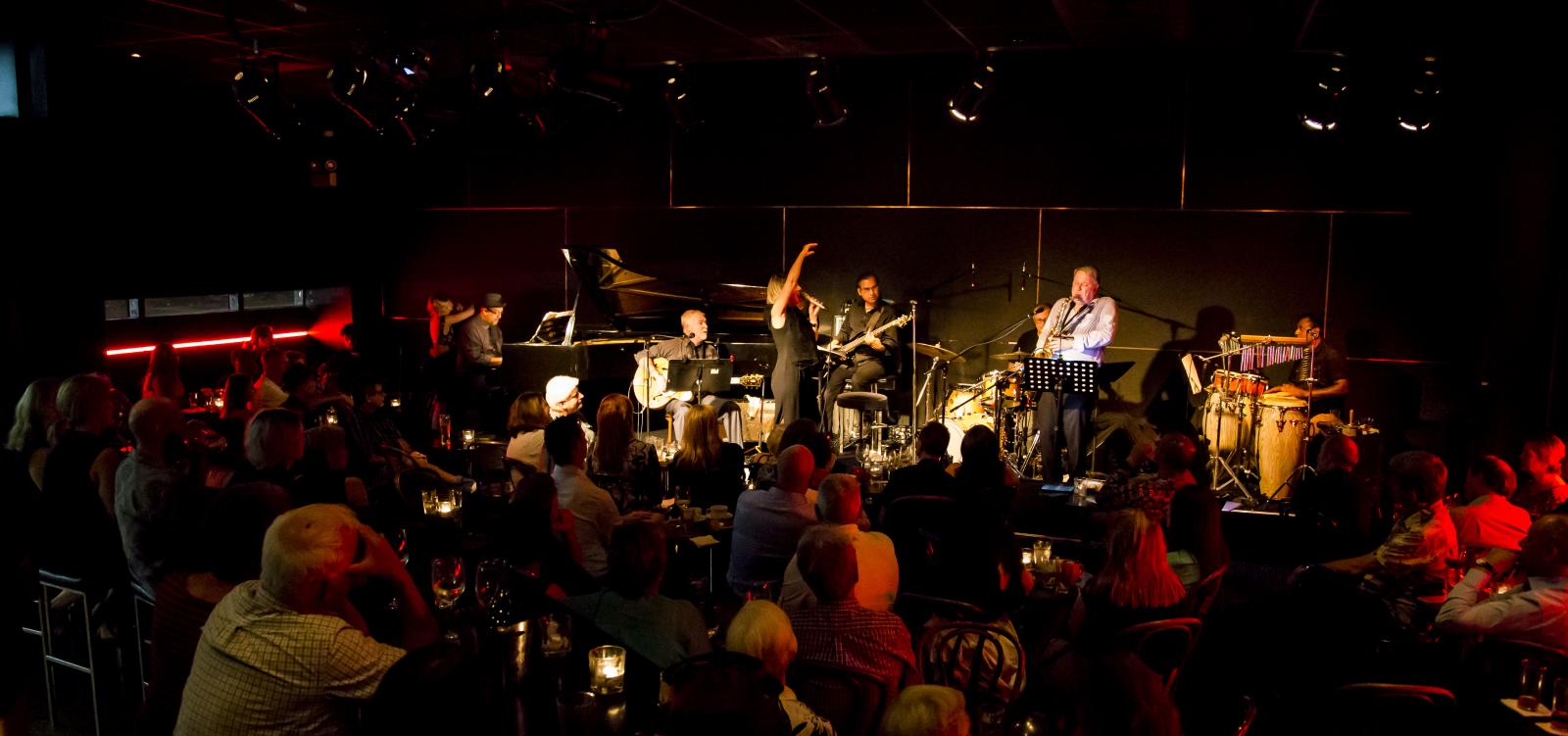 Jen de Ness Septet at Ellington Jazz Club Perth