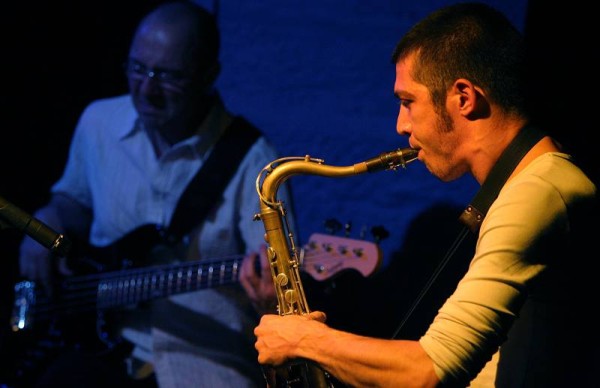 Guillaume Perret Et Jean-Pierre Schaller with "Gasp" at the Chorus, Lausanne, Switzerland, April 2006