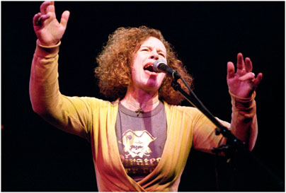 Sarah Jane Morris 1424917 the Hawth (Studio), Crawley, w. Sussex, UK. Jan. 2006 Images of Jazz