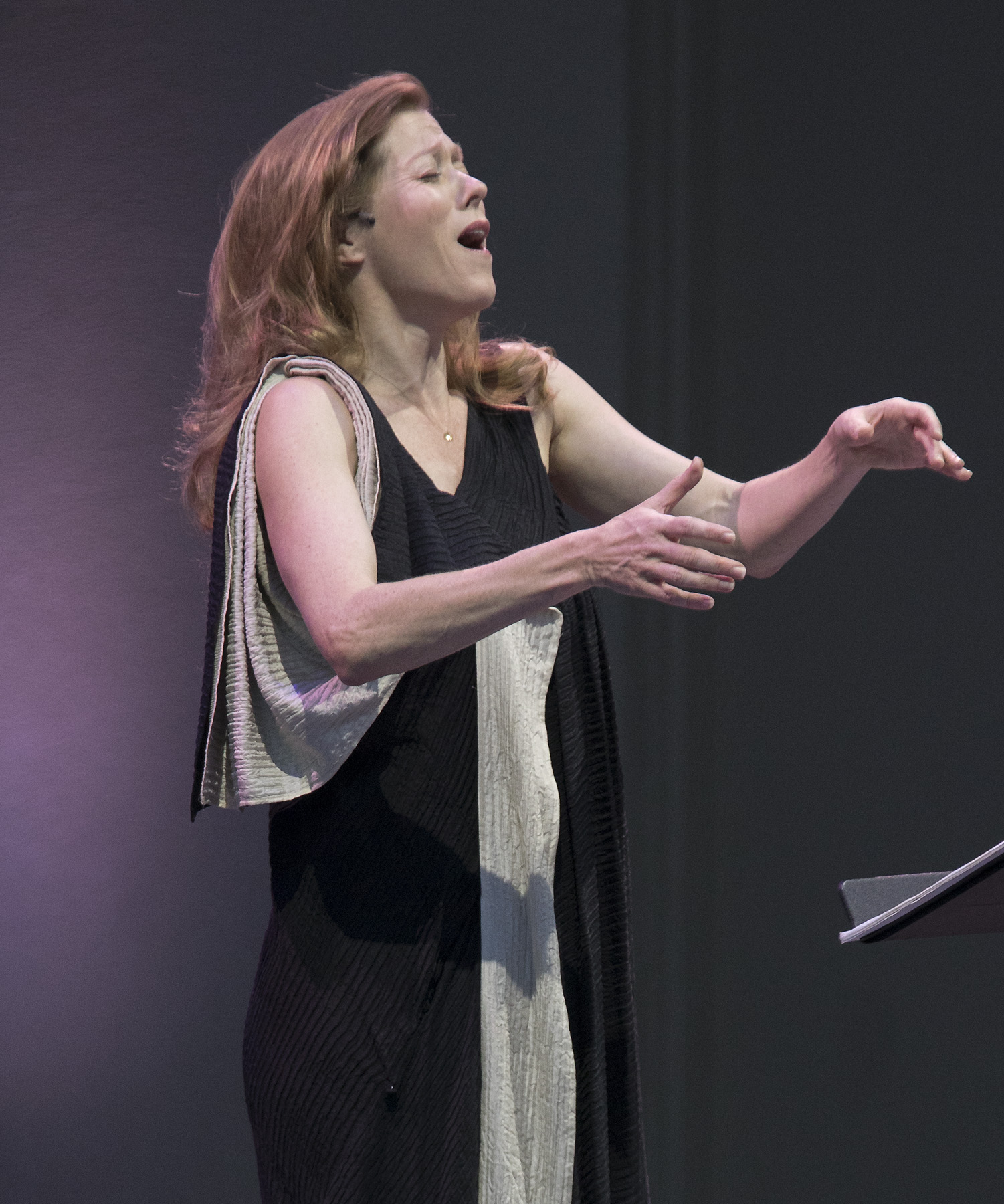 Barbara Hannigan, at the 2019 Ojai Music Festival