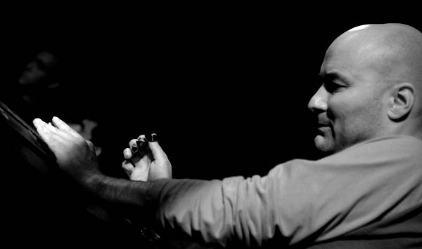 Francois Tschumy with "Moulinet" at L'Usine, Geneva, Switzerland, 2005