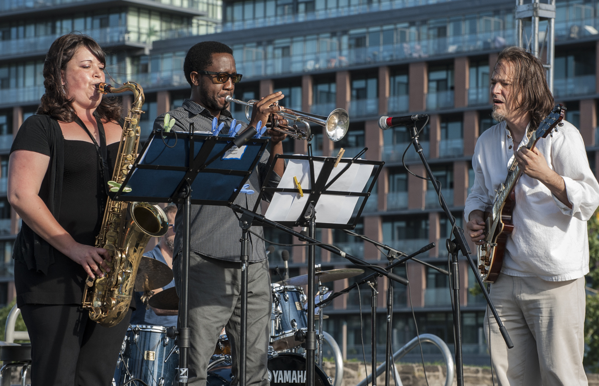 Elena Kapeleris - Alexander Brown - Jay Danley - Jay Danley Ethio Jazz Project - Small World On Common Ground Festival - Fort York - Toronto