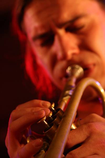 Sebastien Petitat in a Jam Session at the Sud Des Alpes, Amr, Geneva, Switzerland,2005