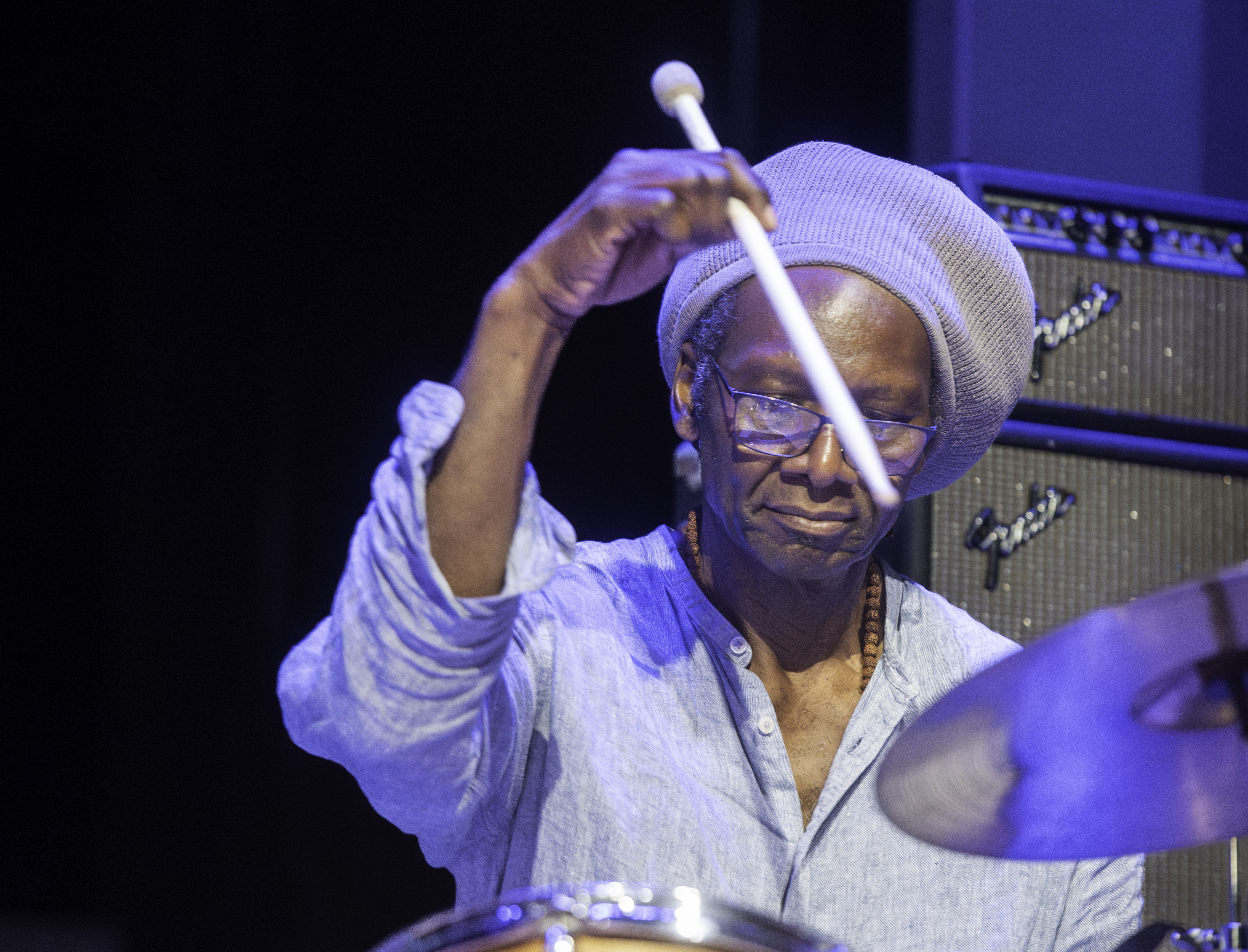 at the Edward "Kidd" Jordan Memorial Concert at Roulette in Brooklyn