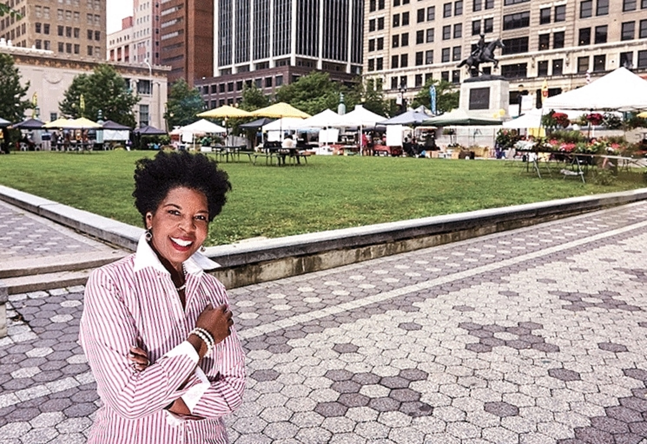 Tina Betz at Rodney Square, Clifford Brown Jazz Festival