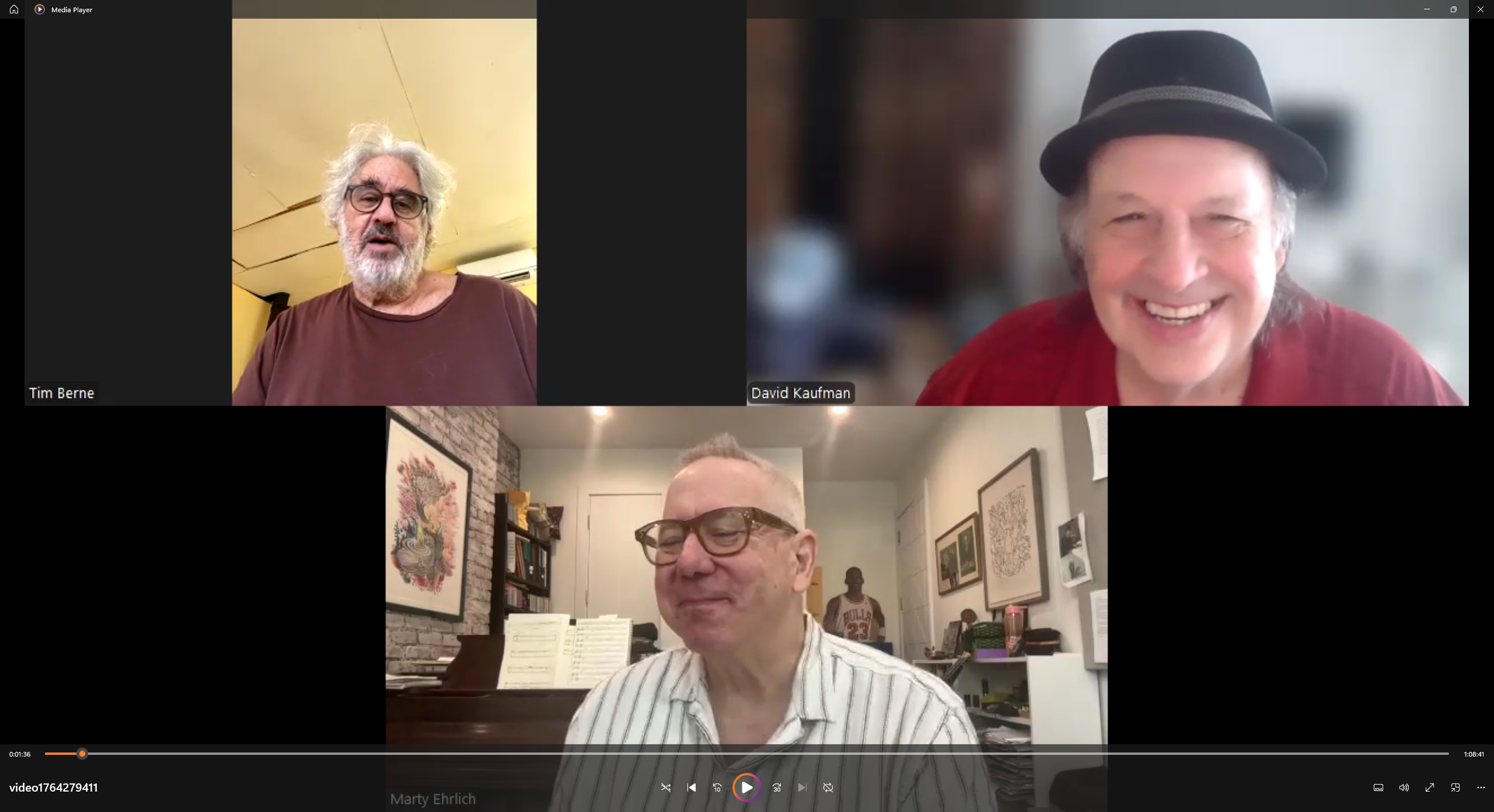 Marty Ehrlich and Tim Berne discuss Julius Hemphill with Dave Kaufman — jazz photo by Dave Kaufman | All About Jazz