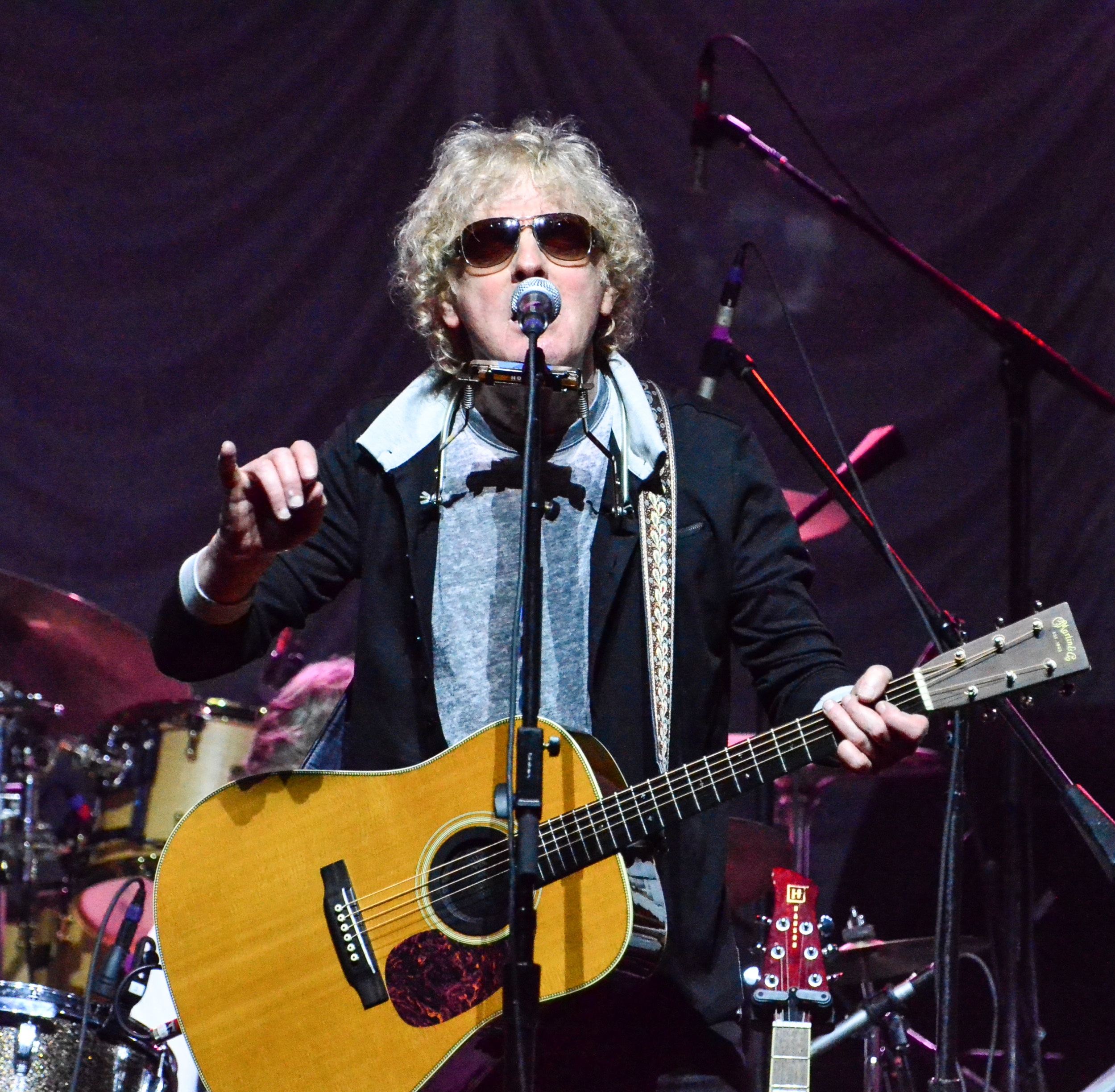 Ian Hunter at the Paramount in Huntington, NY on 9-23-2015.