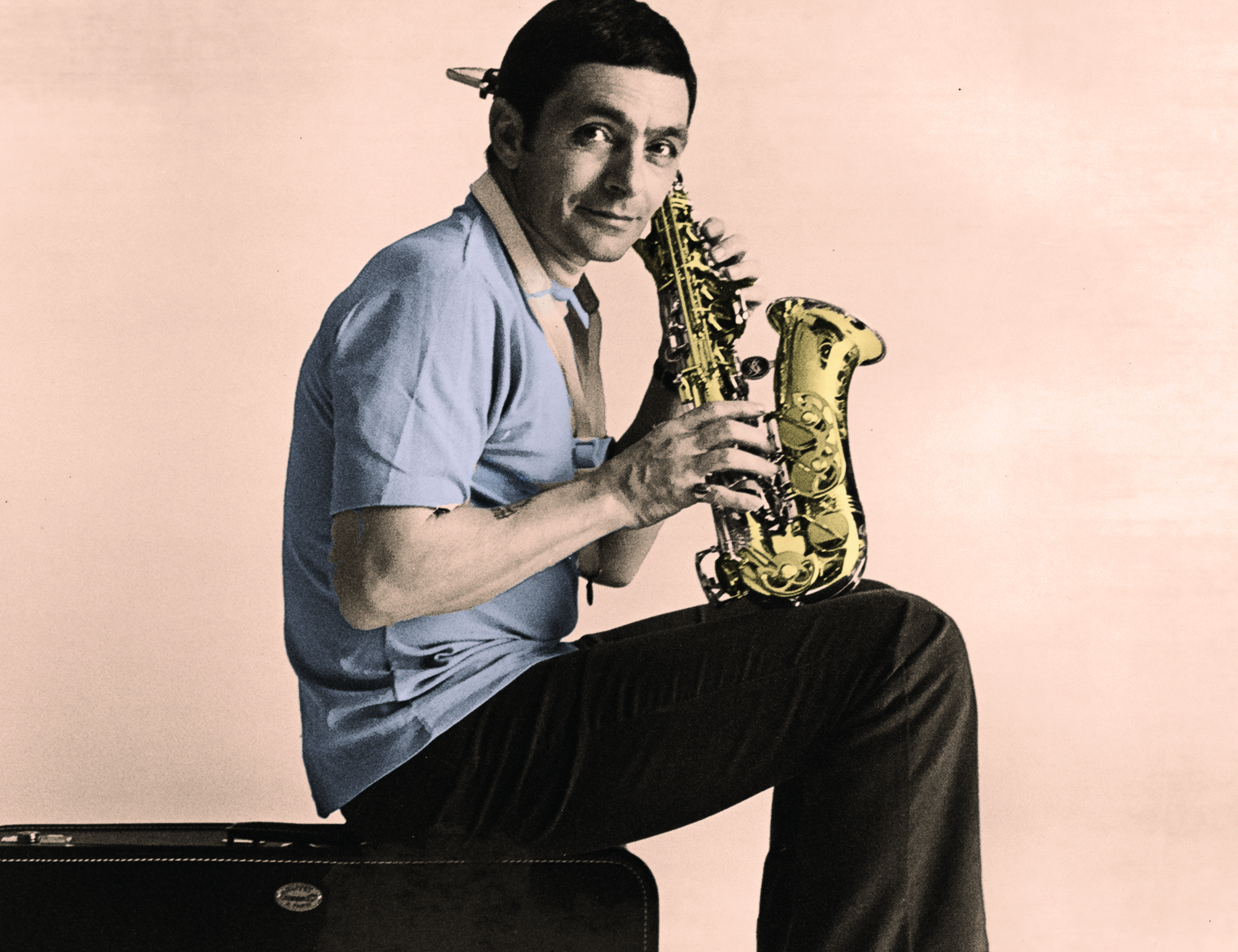 Art Pepper with Buffet Horn