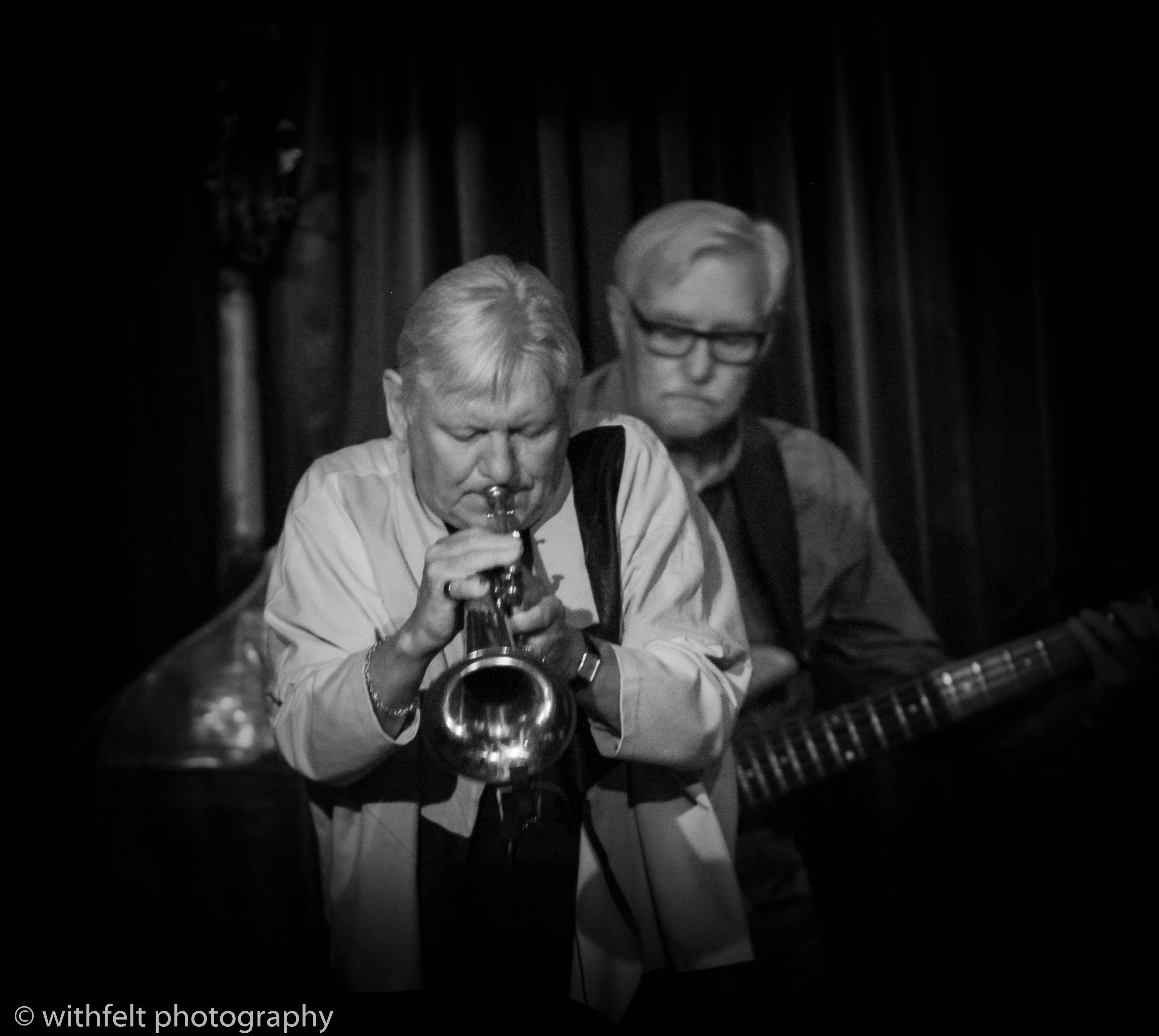 Palle Mikkelborg ( Riel / Mikkelborg / Stief / Dahl ) at Jazzhus Montmartre in Copenhagen, Denmark 25.08.2018