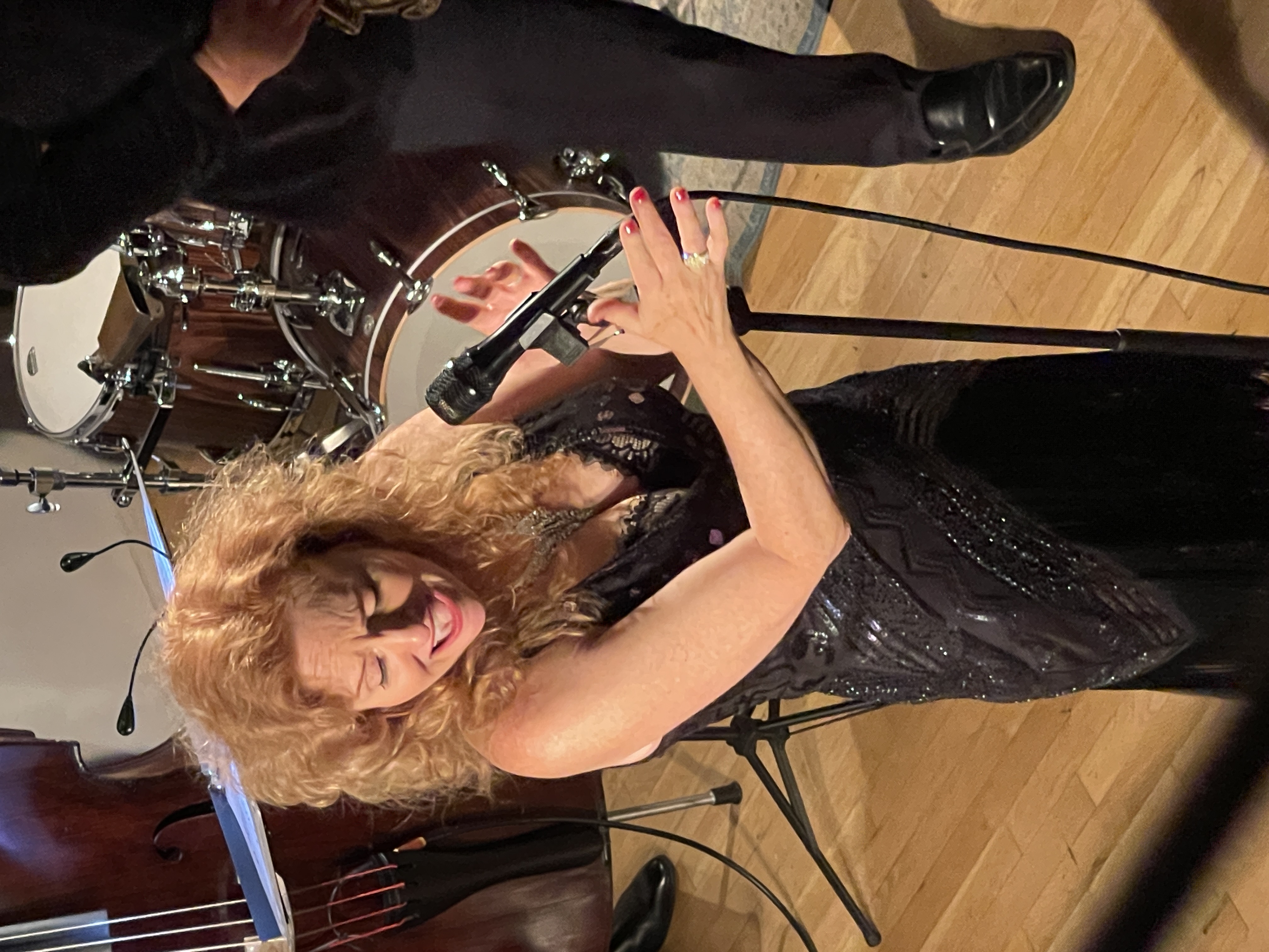Kim at Frederick Holmes "Hot Jazz at the Gallery" 2023