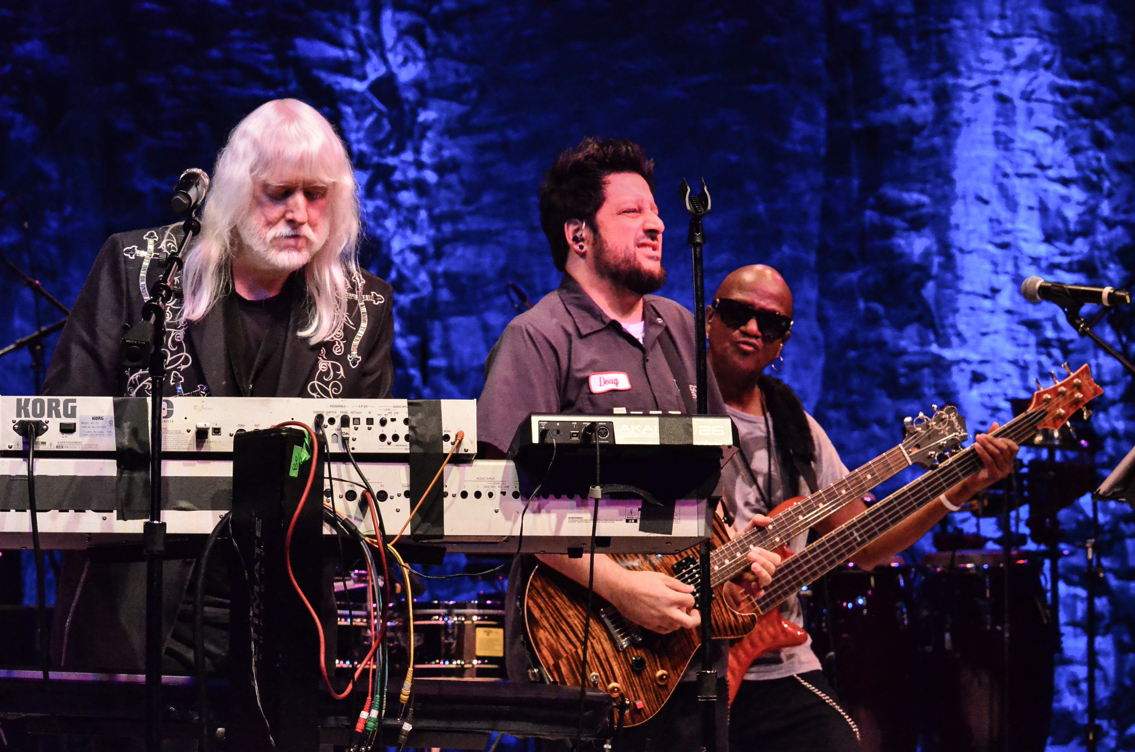 Edgar Winter at NYCB Theatre at Westbury on 8-28-2015.