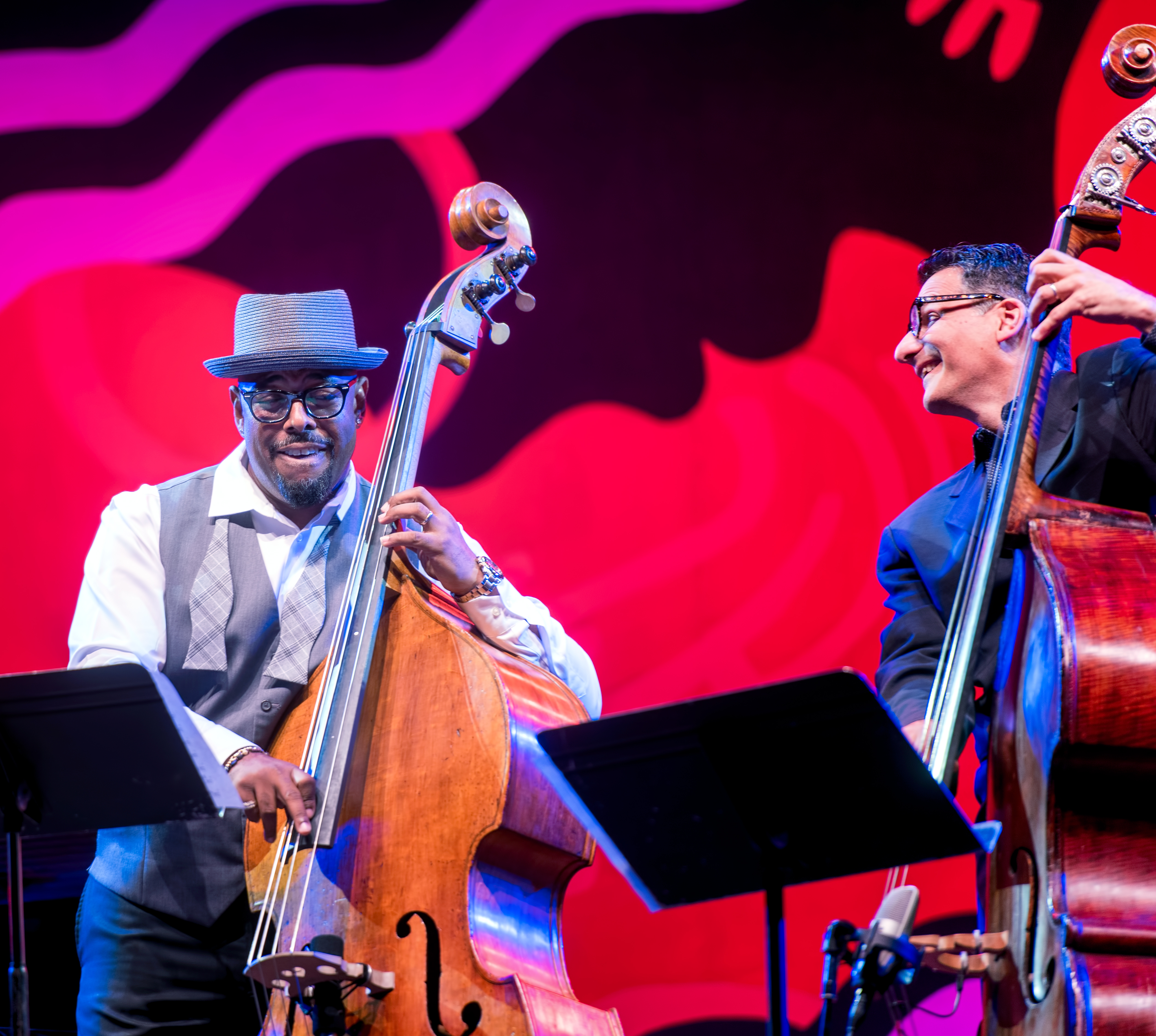 Christian McBride and John Patitucci with Remembering Ray Brown at the Monterey Jazz Festival 2018