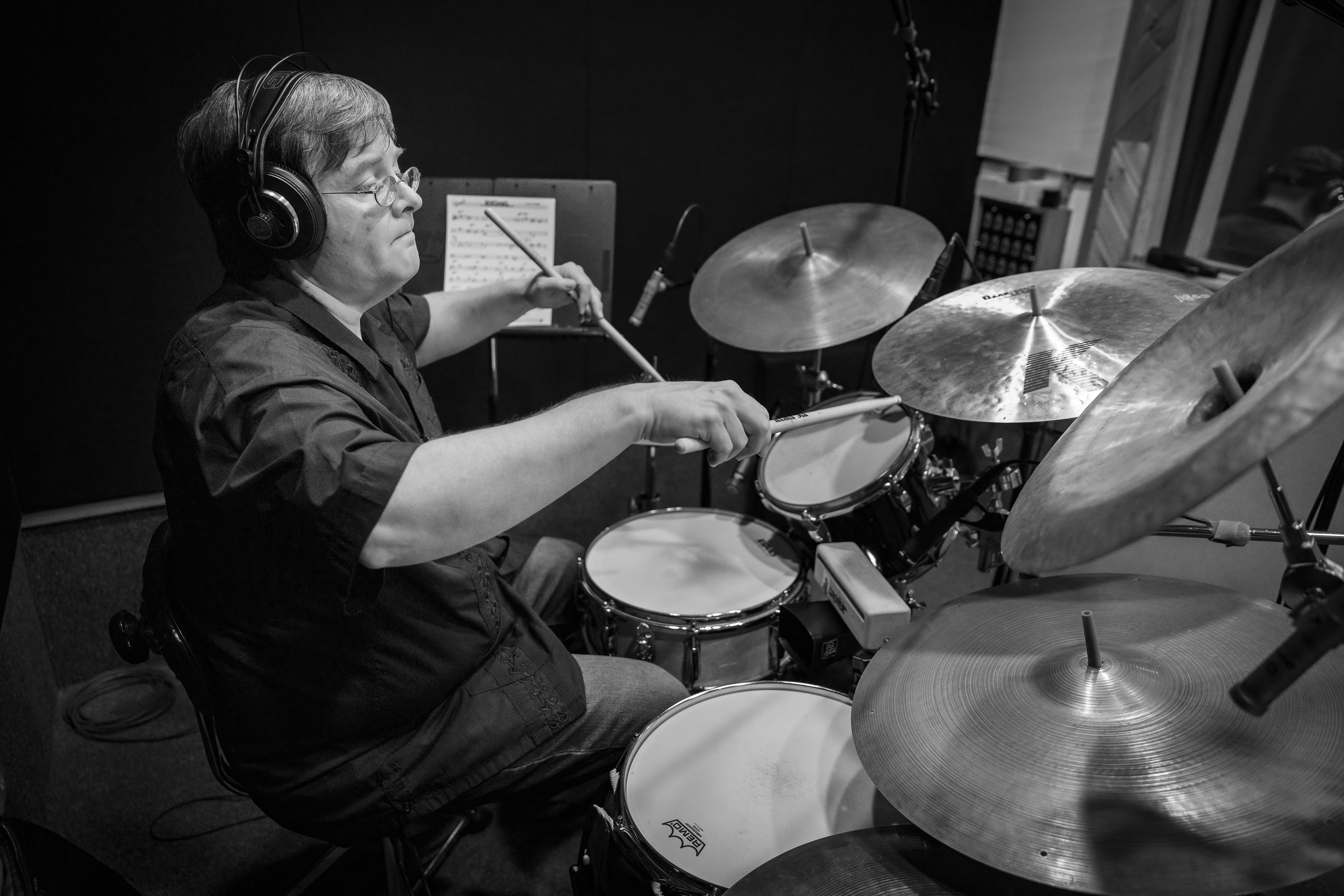 Paul Hannah Recording "Chicklets" in LA