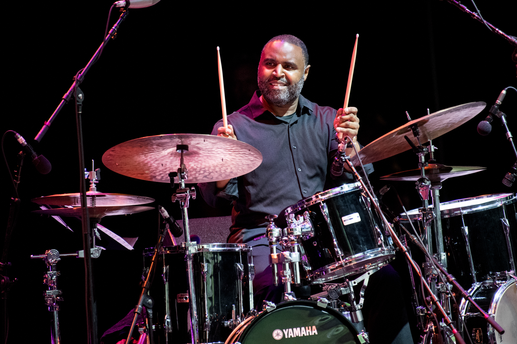 Kendrick Scott at the 2021 Freihofer's Saratoga Jazz Festival