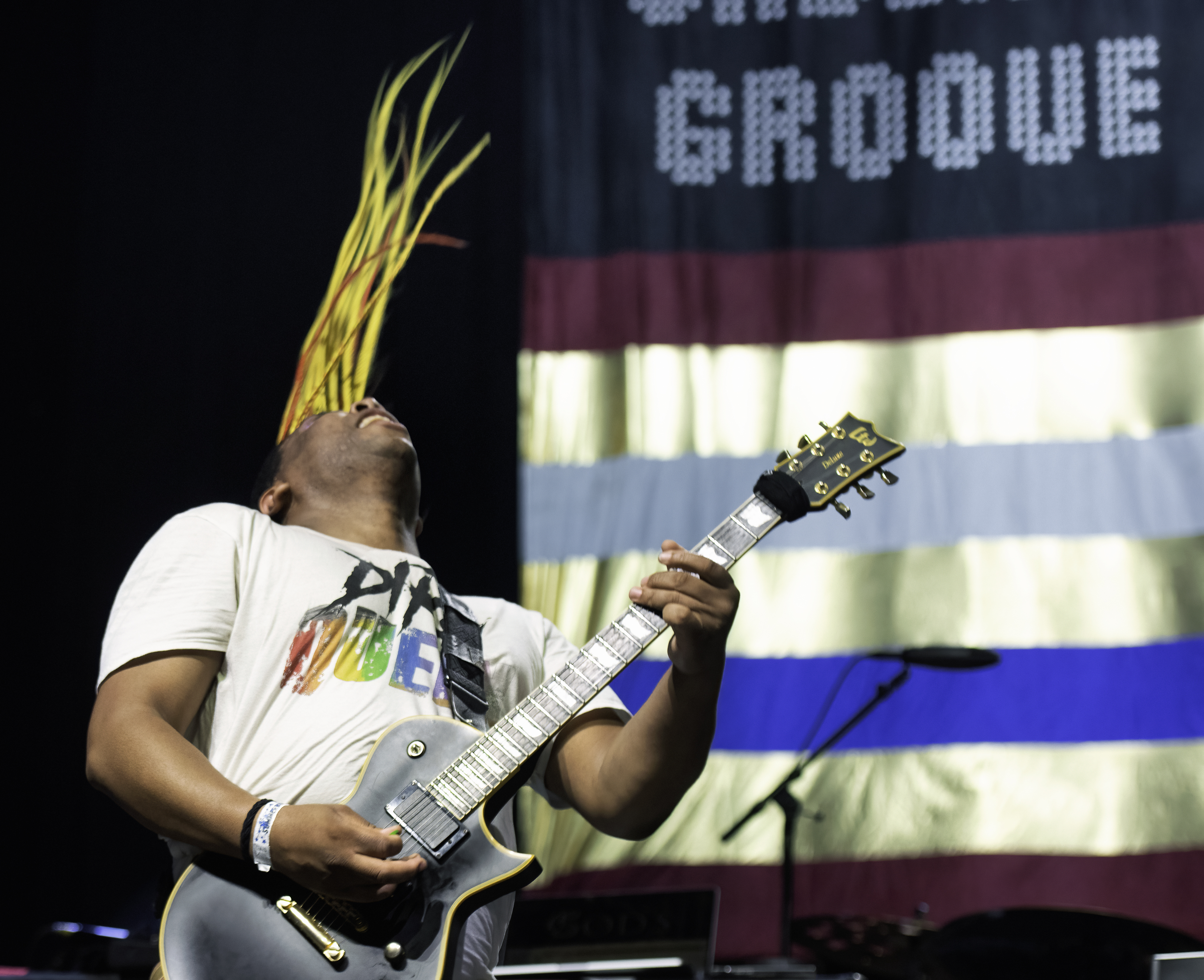 Trey Clinton With George Clinton and P-Funk on the One Nation Under A Groove Tour at Central Park SummerStage