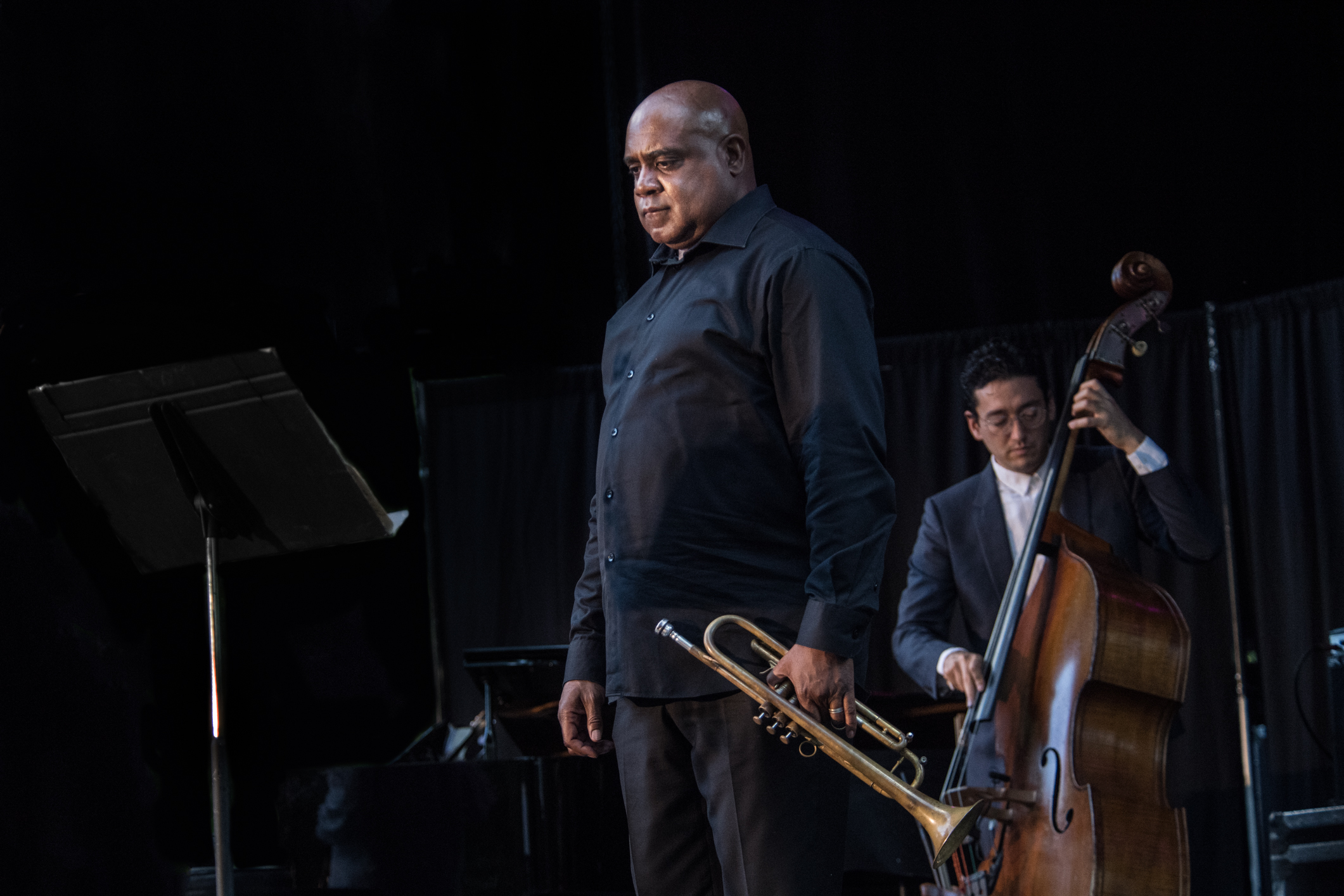 Terrell Stafford at the 2023 Charlie Parker Jazz Festival