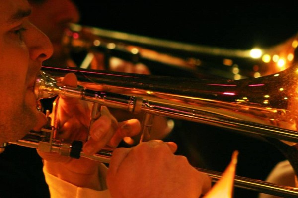 "Le Sacre Du Tympan" (Leader : Guitarist Fred Pallem) at the Jazz Festival de Cully, Switzerland, April 2006