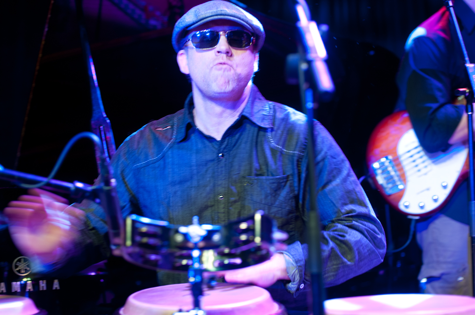 Glen Fittin with the Bernie Worrell Orchestra at the Winter Jazzfest 2012
