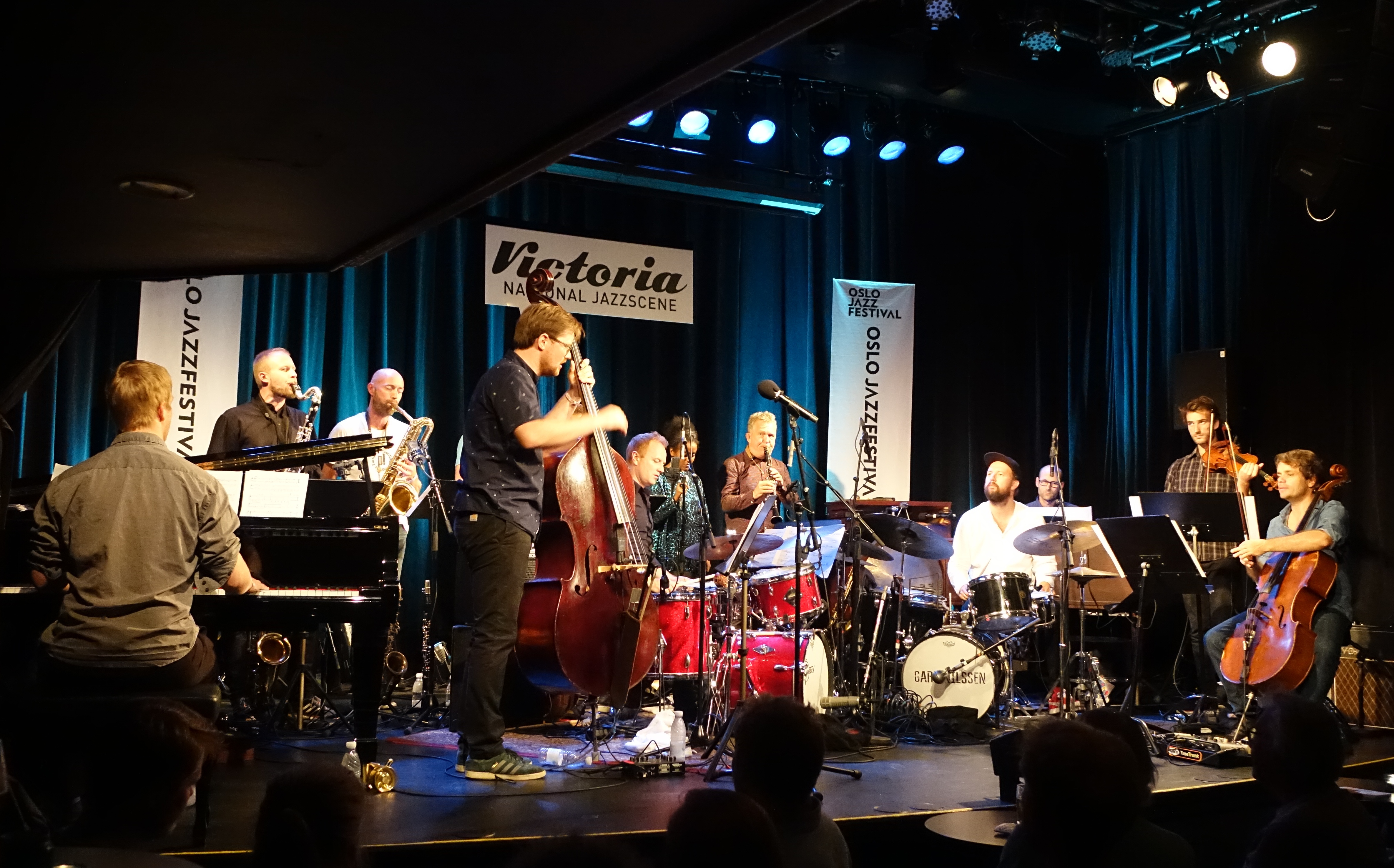 The Trondheim Jazz Orchestra at Nasjonal Jazzscene Victoria, Oslo in August 2018