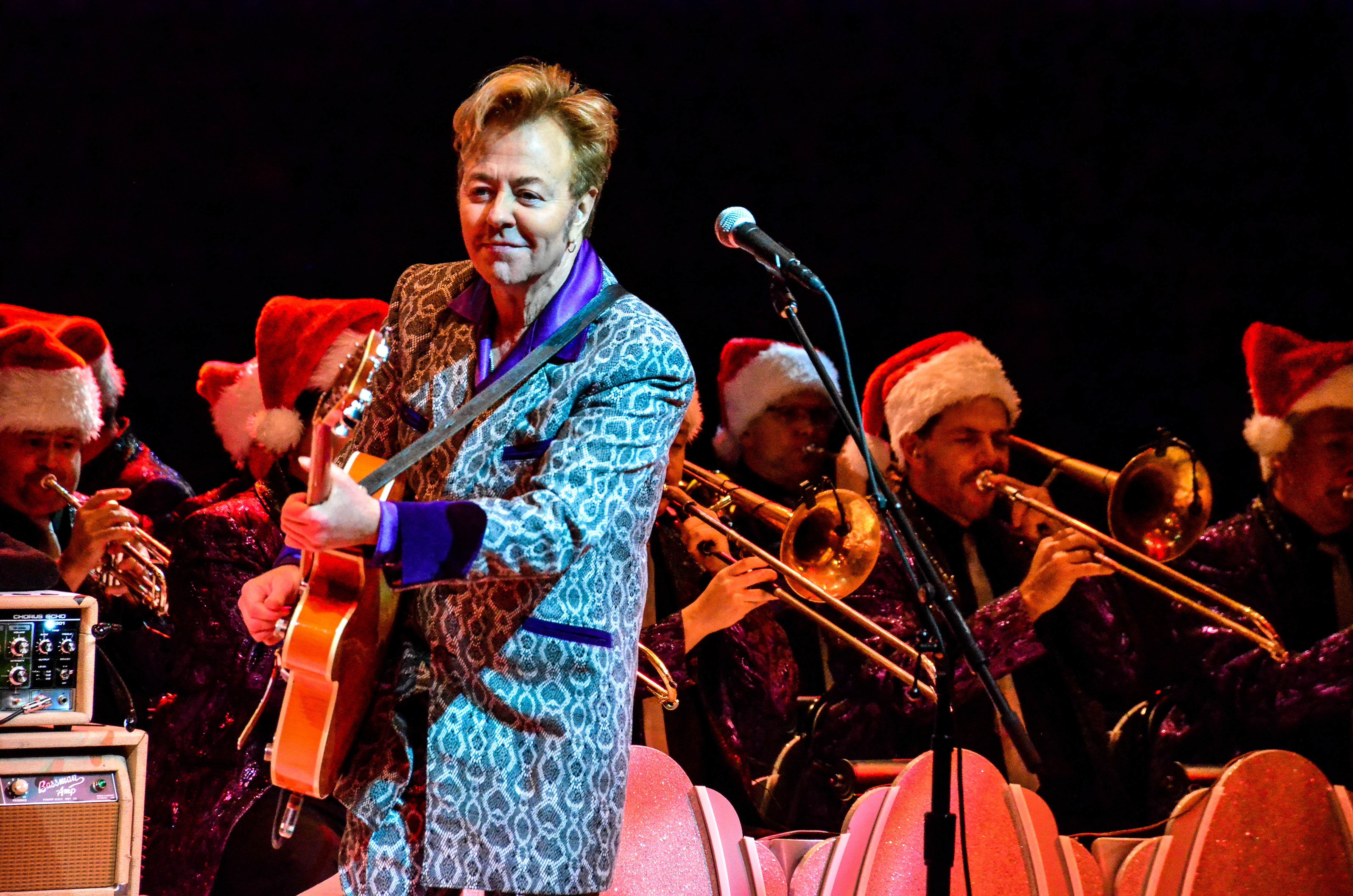 Christmas Rocks! The Brian Setzer Orchestra's 15th Anniversary Tour featuring Lara Hope and the Ark-Tones. 