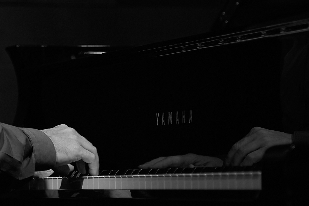 Tamir Hendelman trio rehearsal session in Paris, Sep 2019