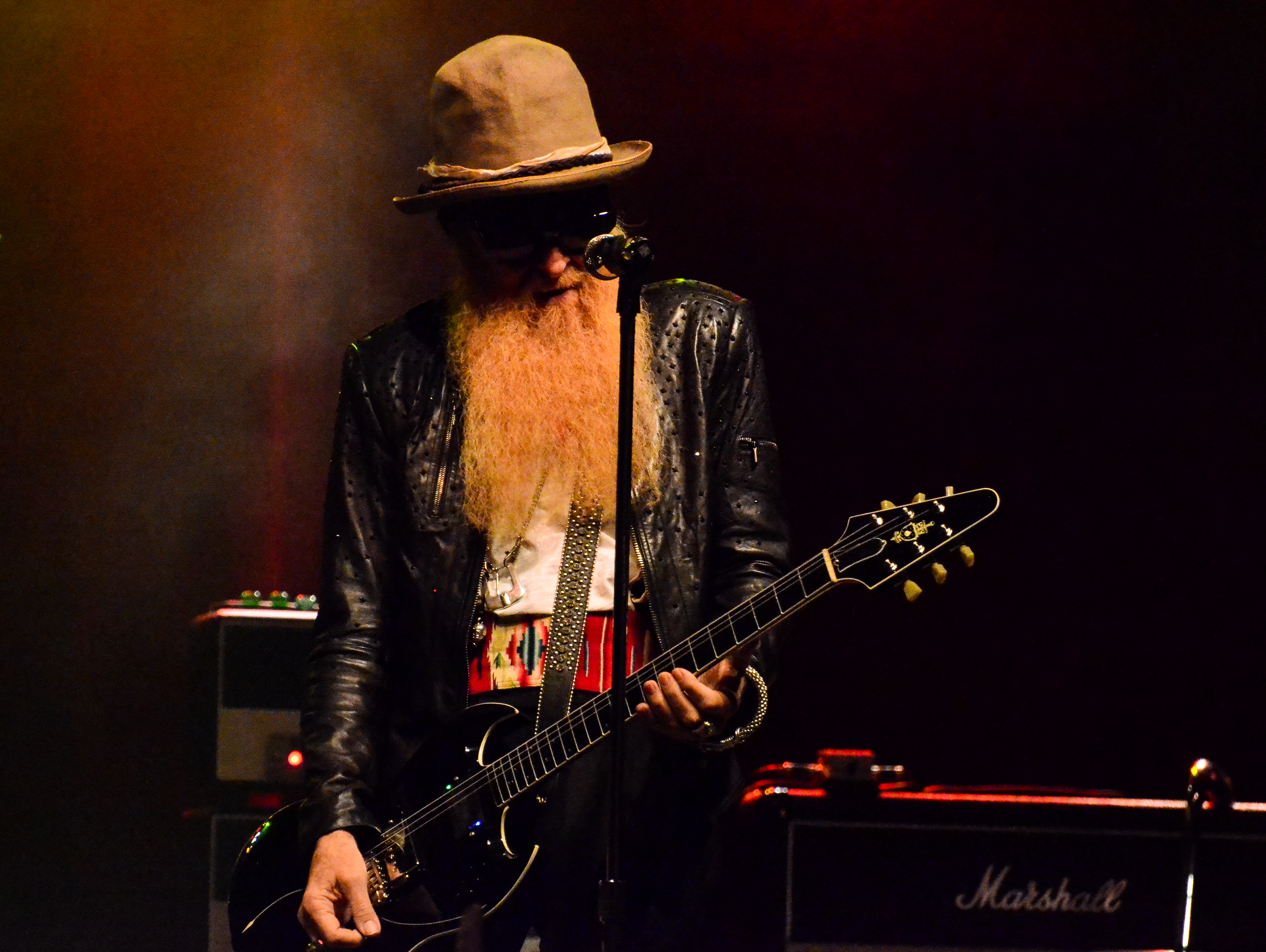 Billy Gibbons at The Paramount in Huntington. 