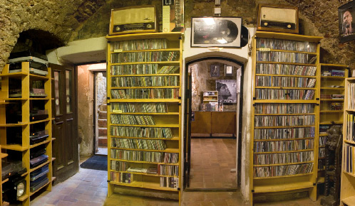 Inside Thelonious Music Store