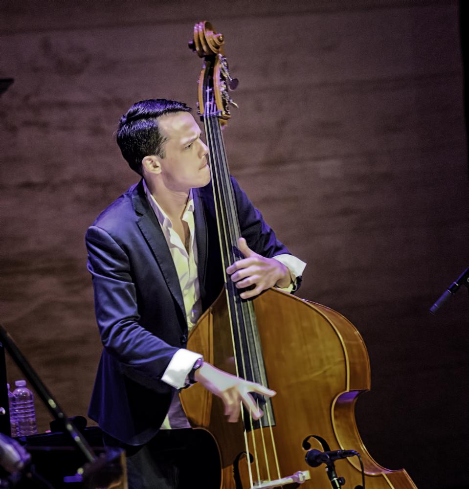 Paul Sikivie with Cecile McLorin Salvant at the Musical Instrument Museum (MIM) in Phoenix