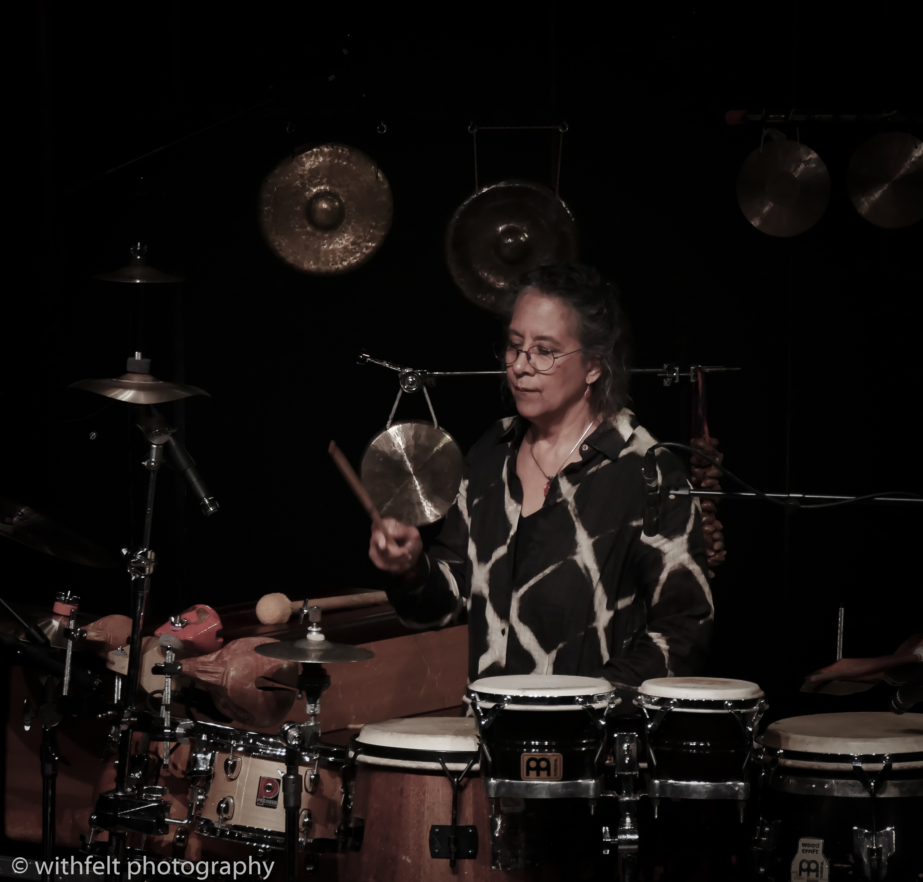 Marilyn Mazur with Mikkelborg,Bro,Mazur at Copenhagen Jazz Festival 2023