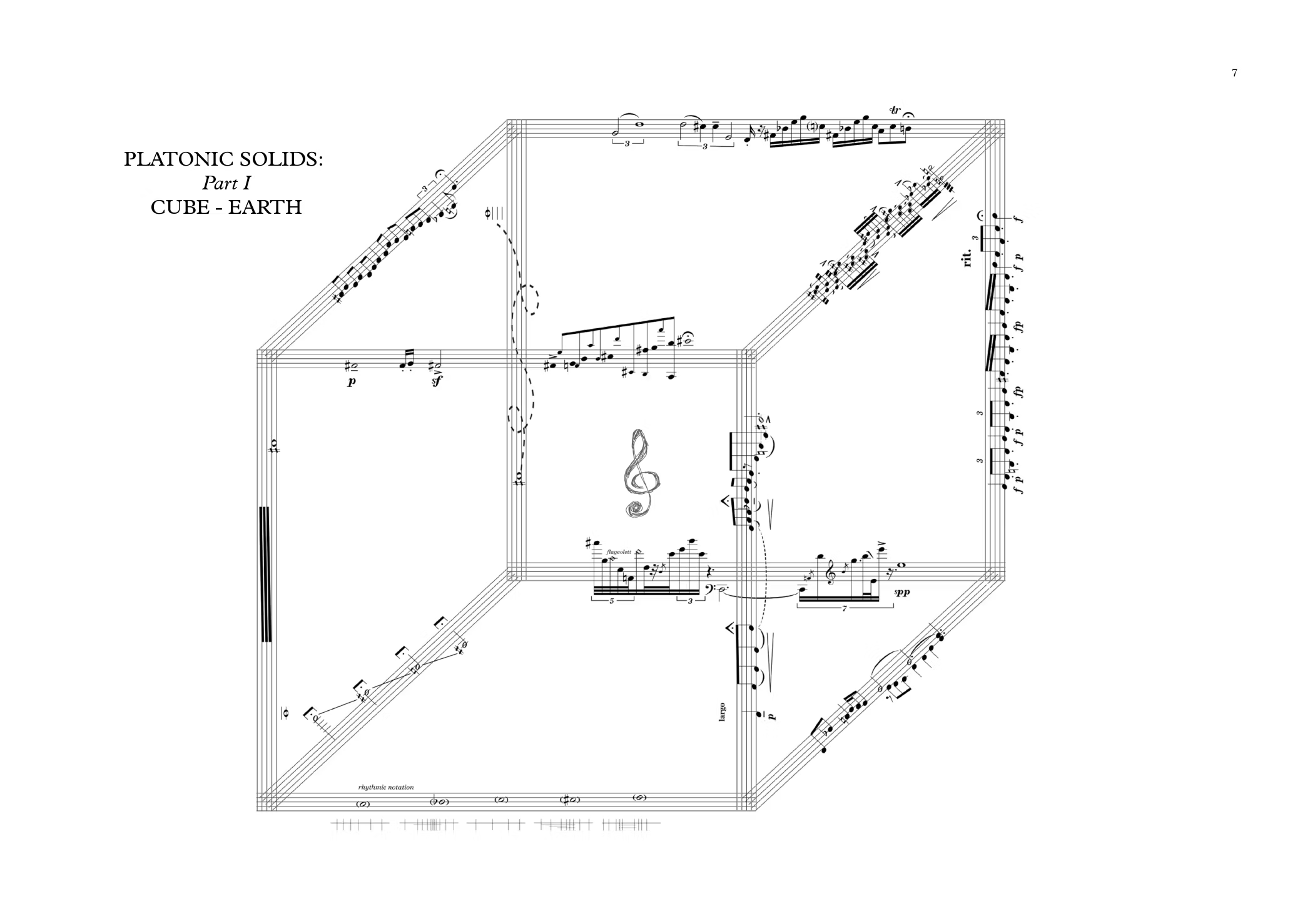 Platonic Solids, Part I: Cube - Earth / Soil (David Six, op.84) — jazz photo by Daniel Mège | All About Jazz