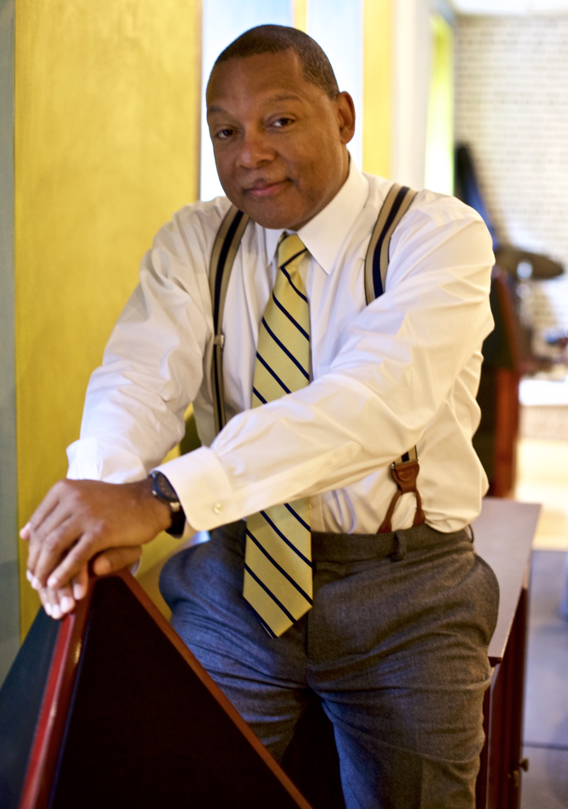 Wynton with his Tetras