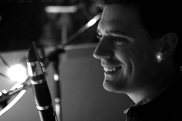 Claude Roux During the Recording of the CD of the Group "Lebocal" at Studio de la Buissonne, Avignon, France, March 2006