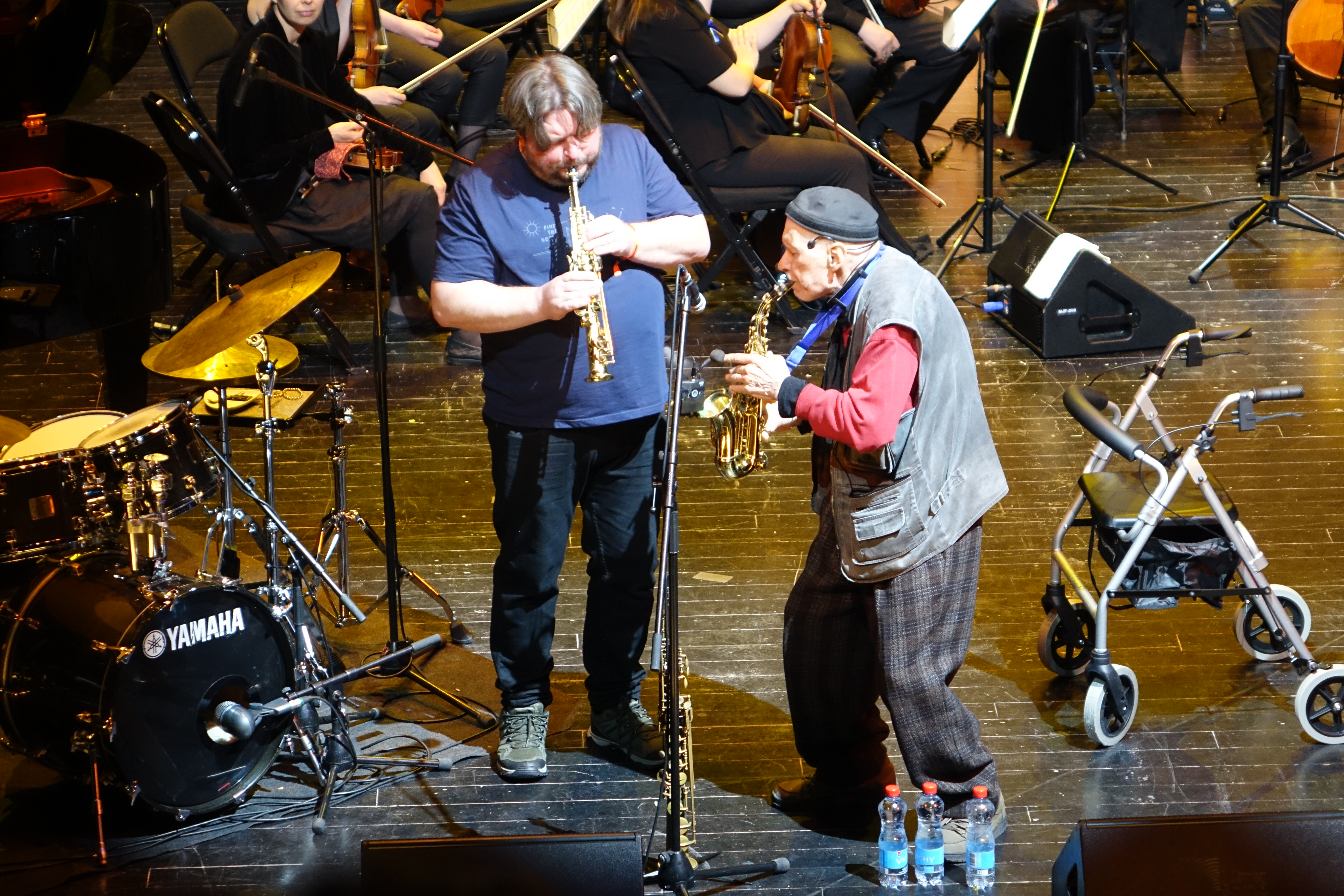 Liudas Mockūnas and Vladimir Chekasin