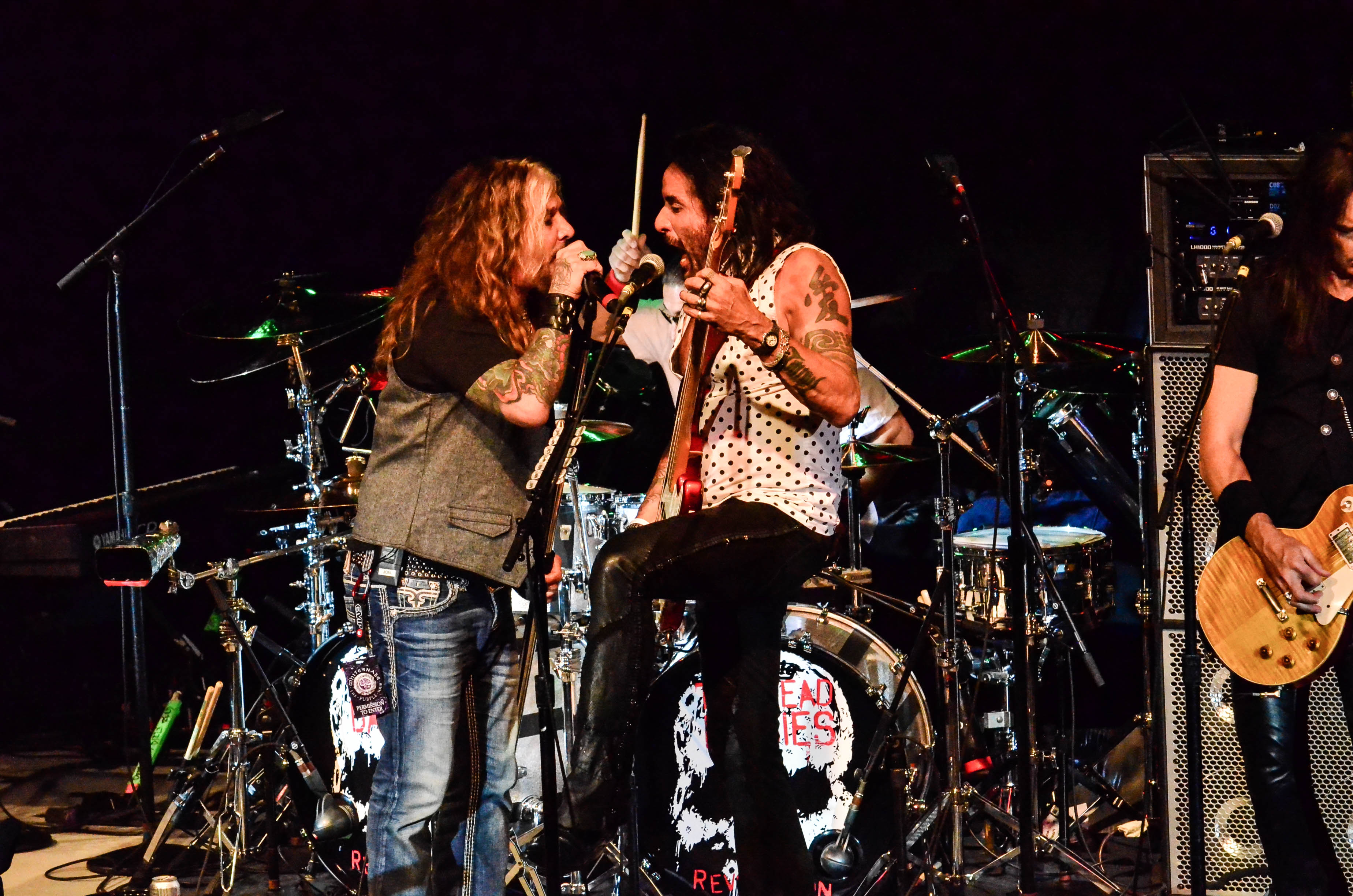 The Dead Daisies, NYCB Theater at Westbury on 7-27-2015.