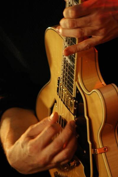 Scott Dubois with the "Scott Dubois Quartet" at the Sud Des Alpes, Amr, Geneva, Switzerland, March 2006