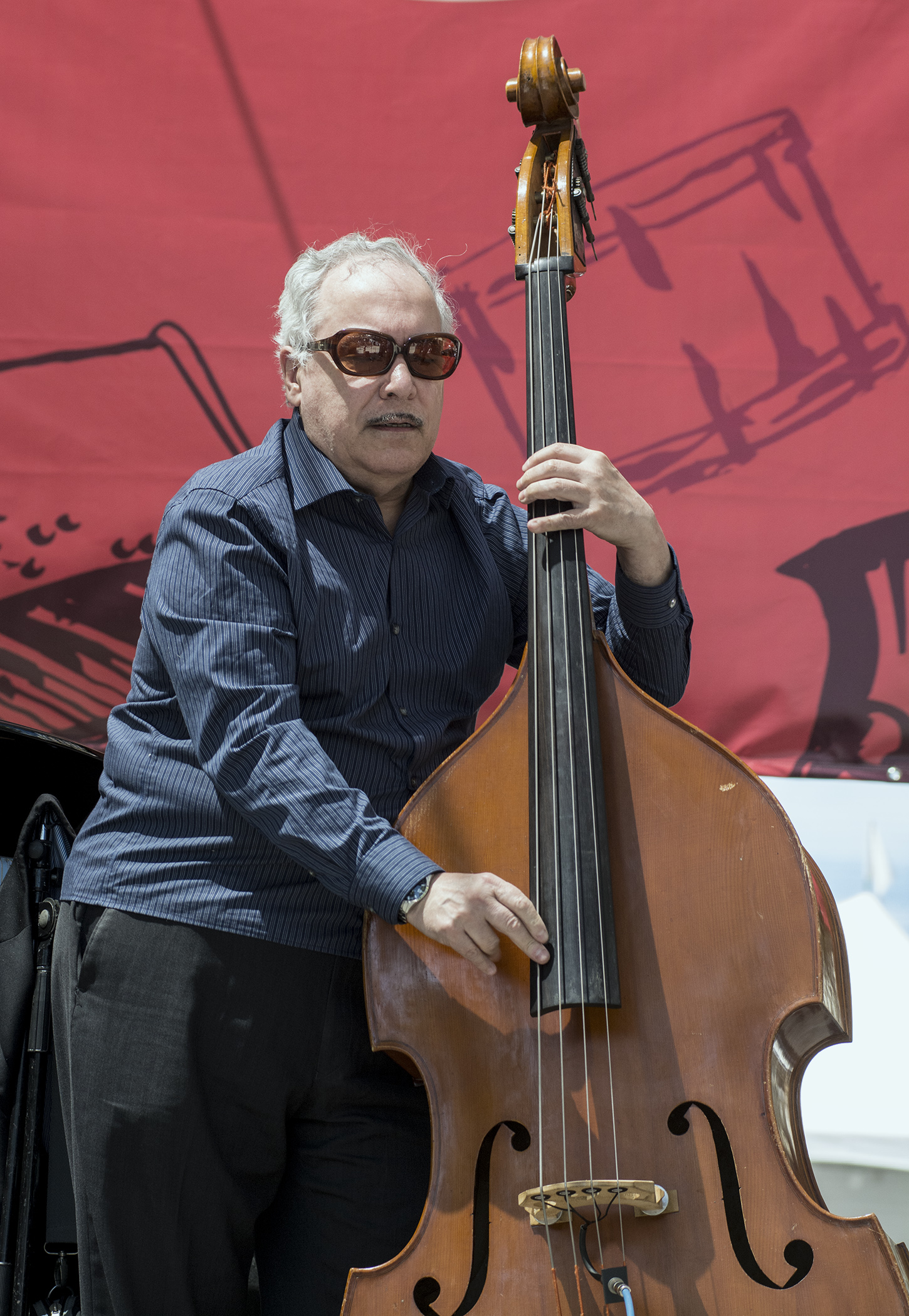 Eddie Gomez at San Jose Jazz Summer Fest 2017