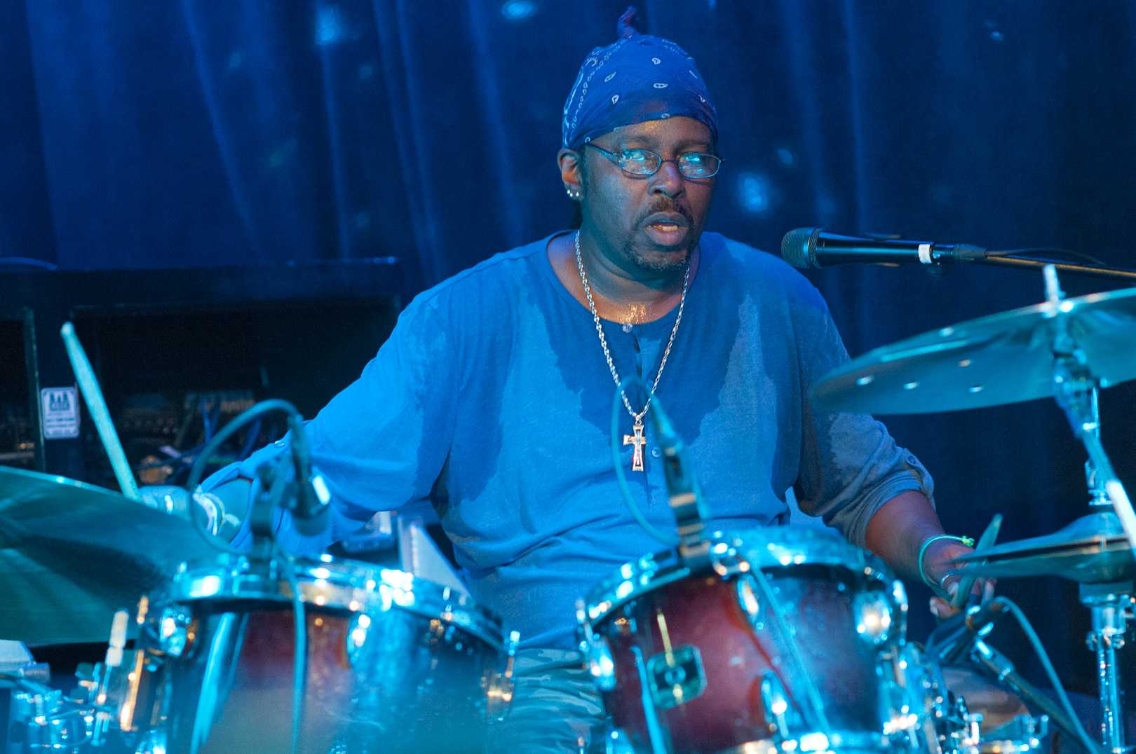 Calvin Weston with Marc Ribot and the Young Philadelphians at Winter Jazzfest 2012