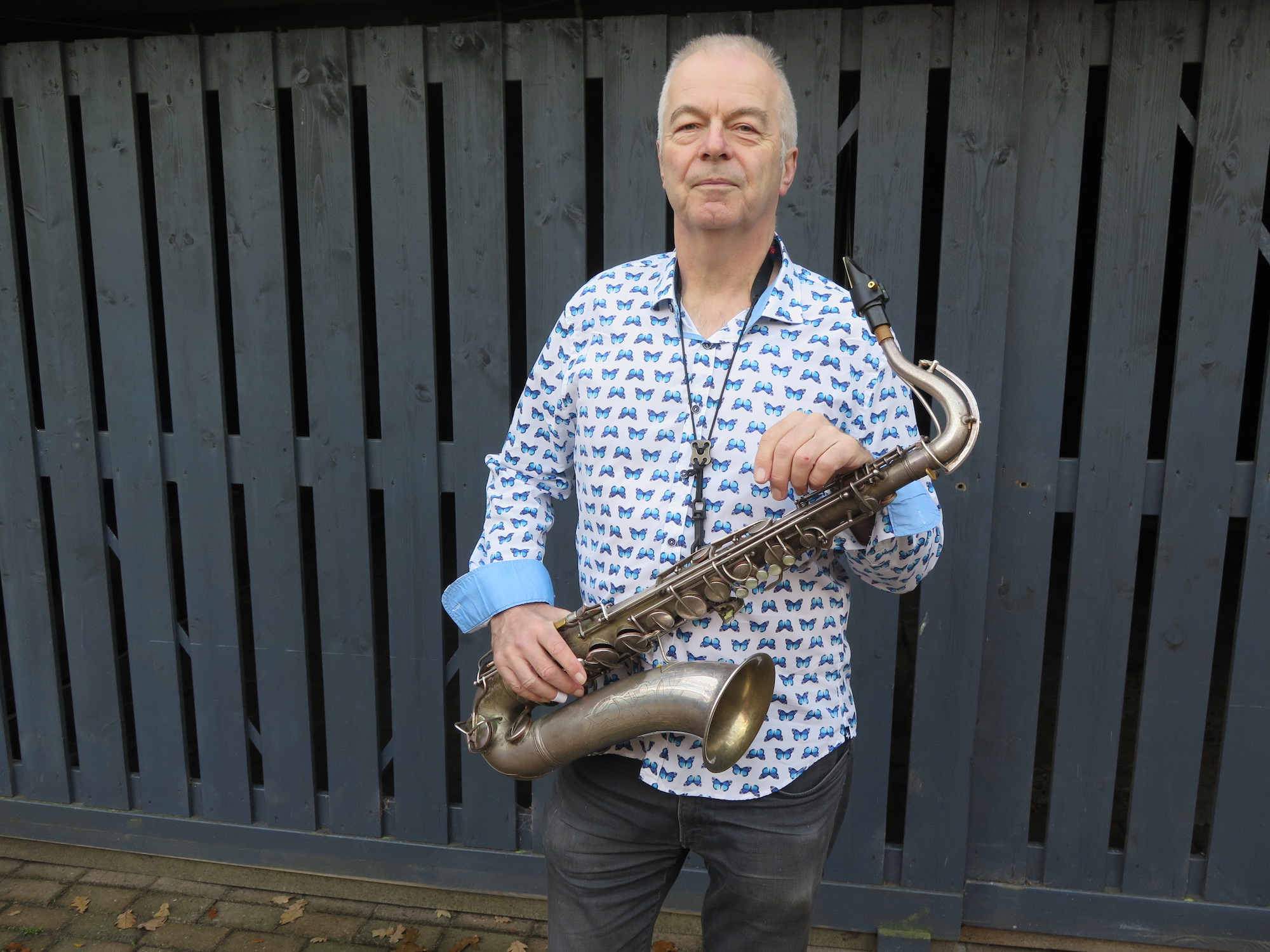 Jazzmosax on tenor sax