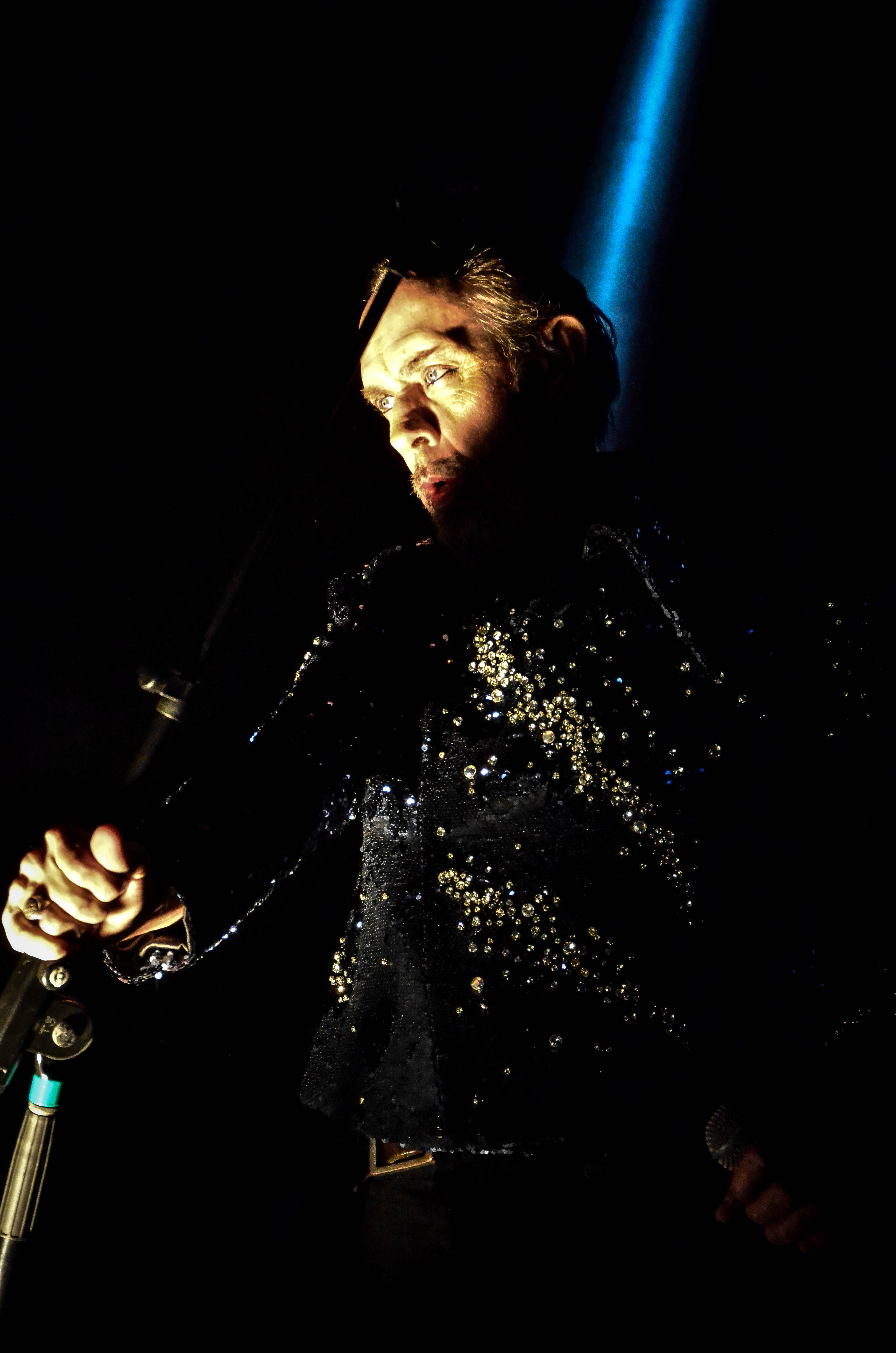 Peter Murphy at Terminal 5 in NYC.